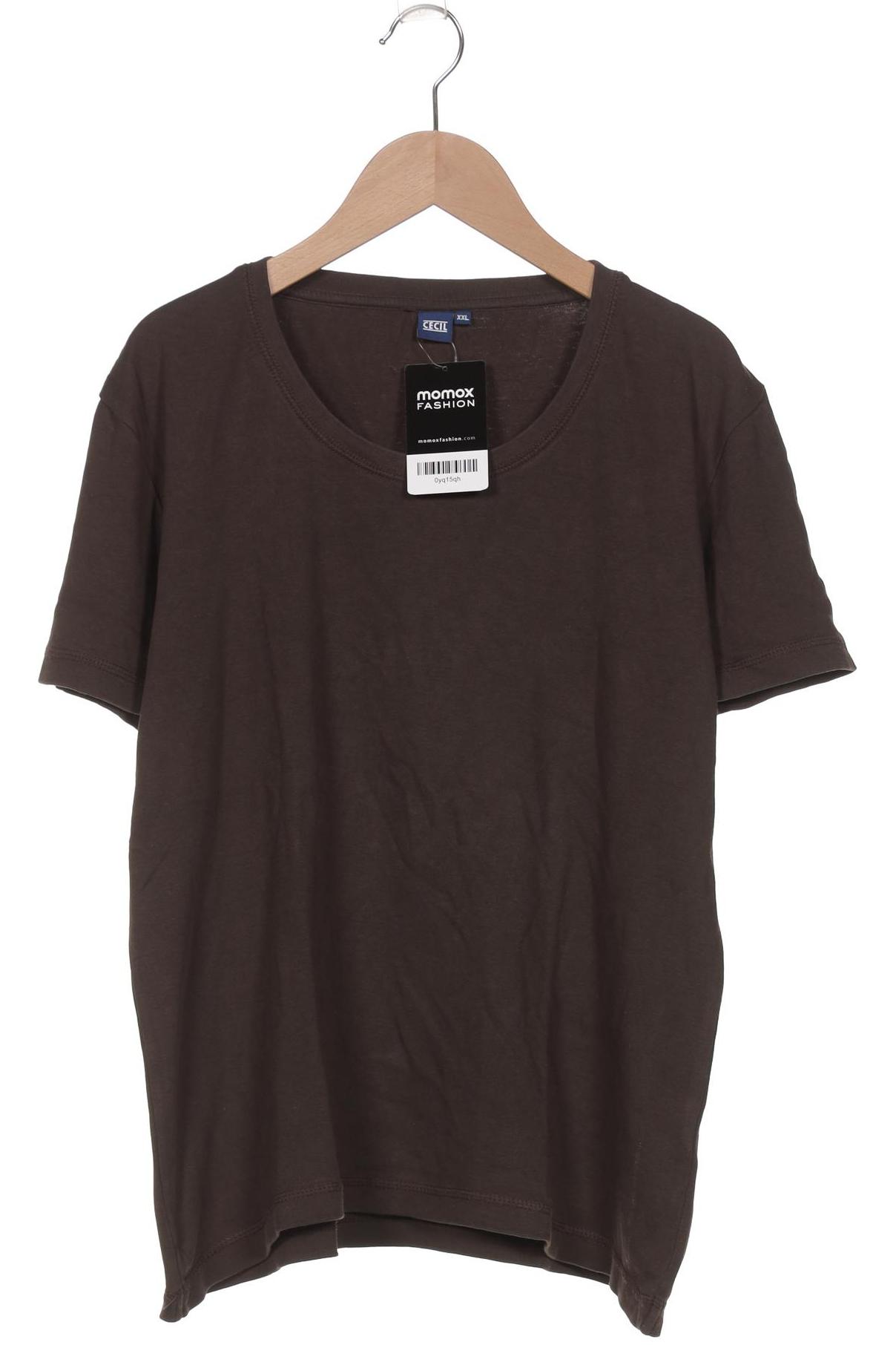 

Cecil Damen T-Shirt, braun, Gr. 46
