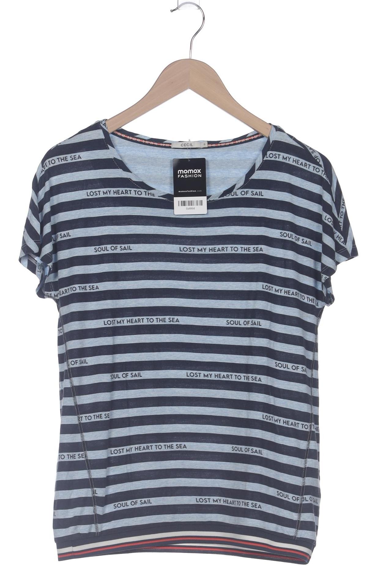 

Cecil Damen T-Shirt, marineblau, Gr. 36