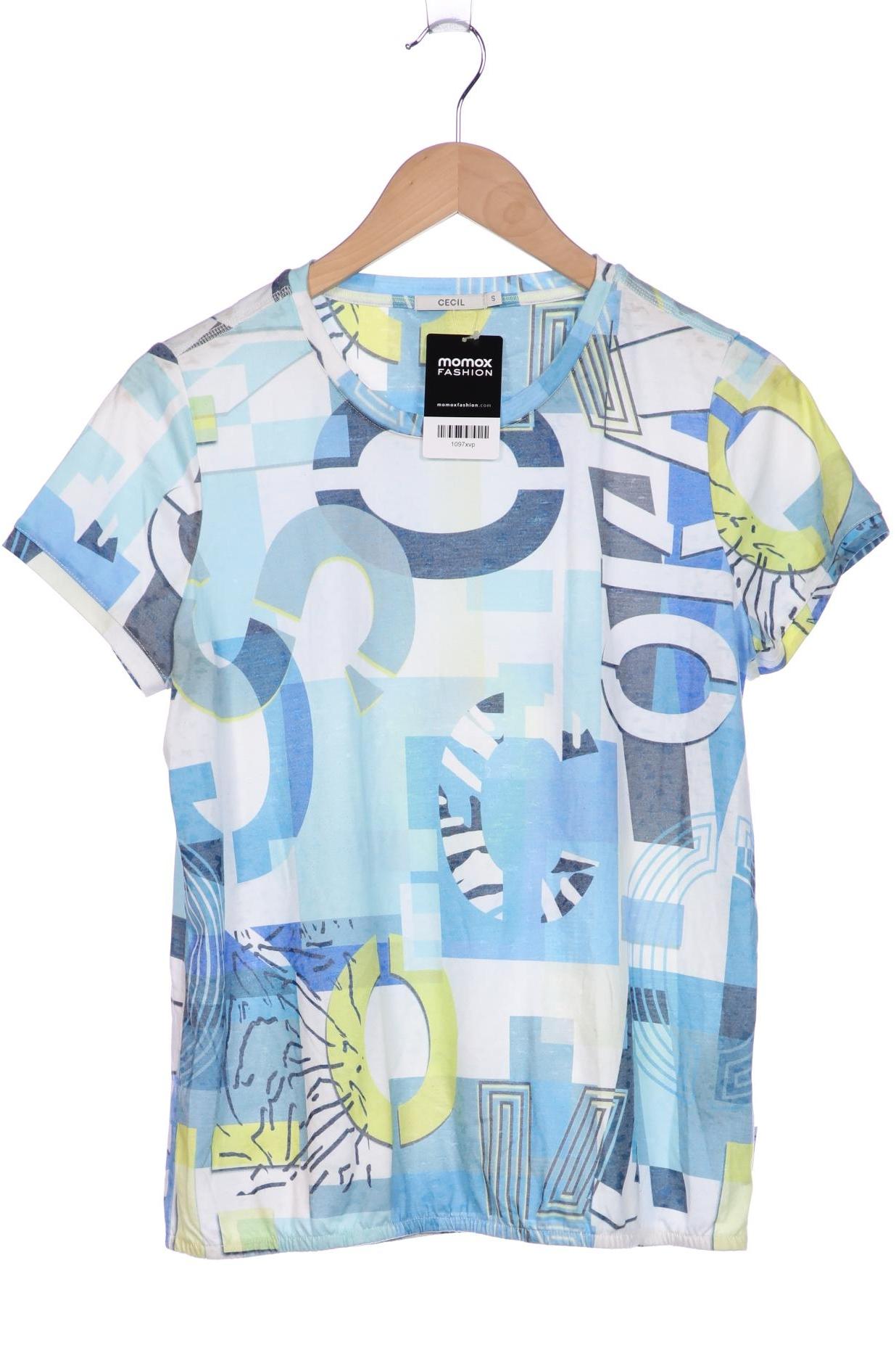

Cecil Damen T-Shirt, blau, Gr. 36