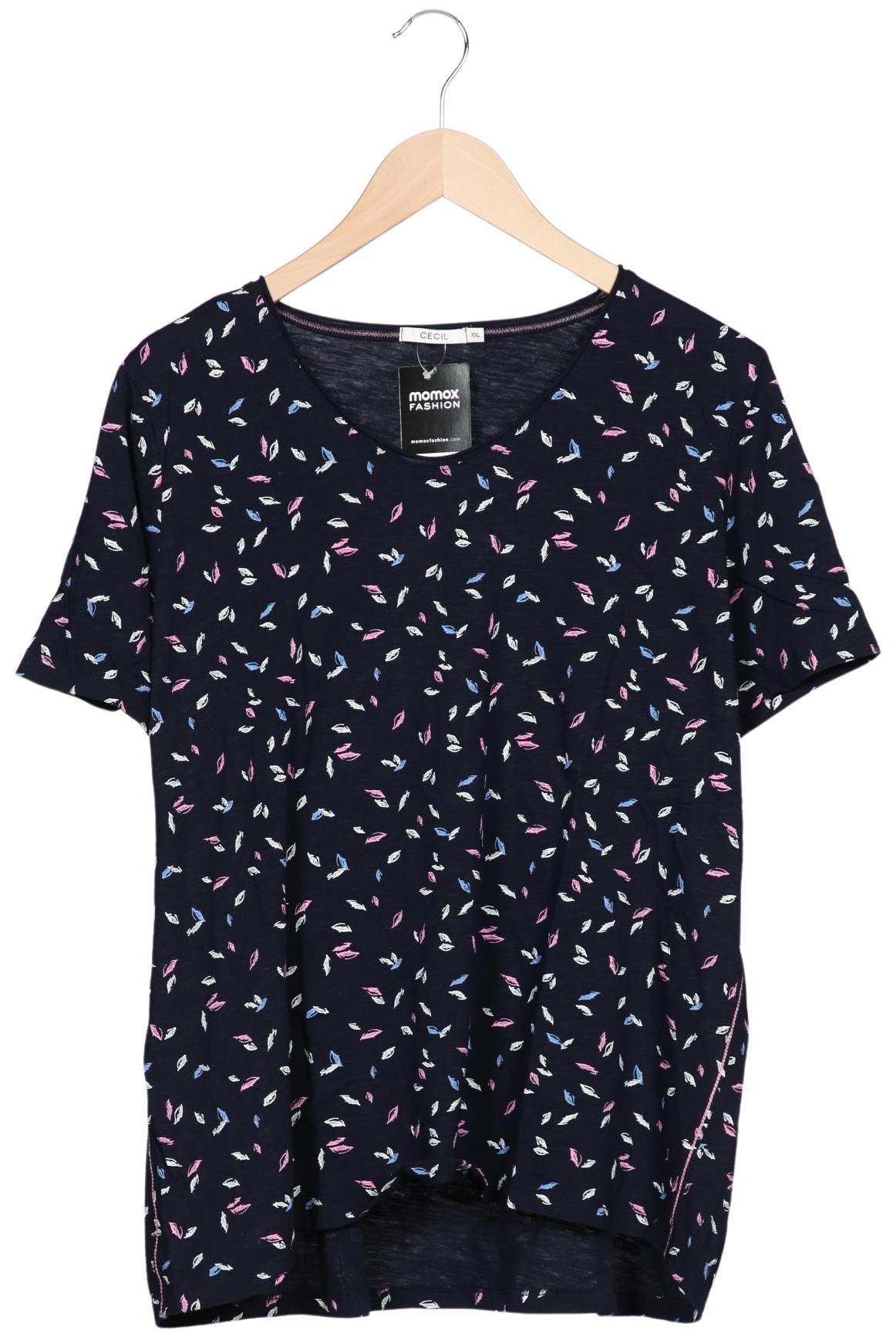 

Cecil Damen T-Shirt, marineblau, Gr. 46