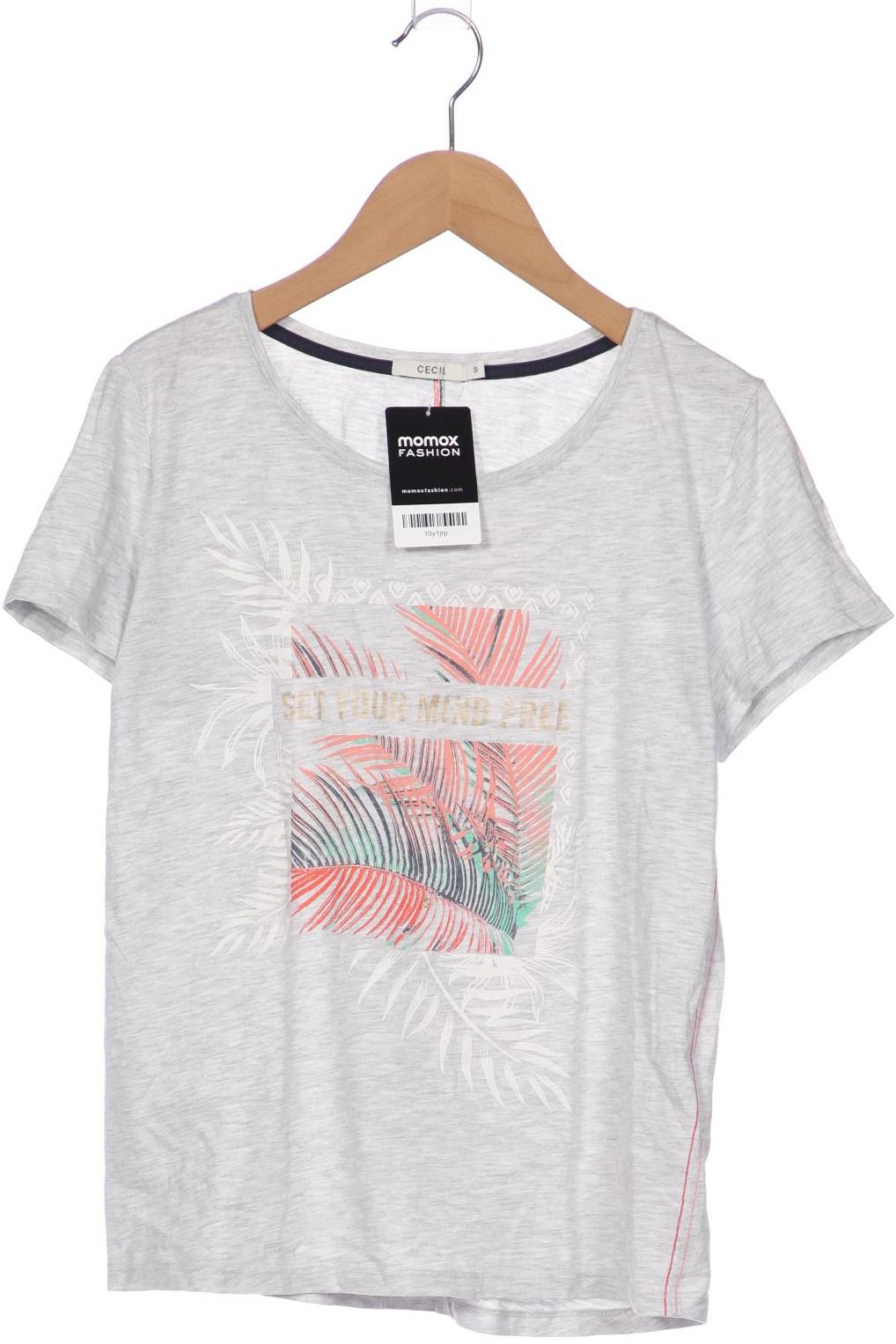 

Cecil Damen T-Shirt, grau, Gr. 36