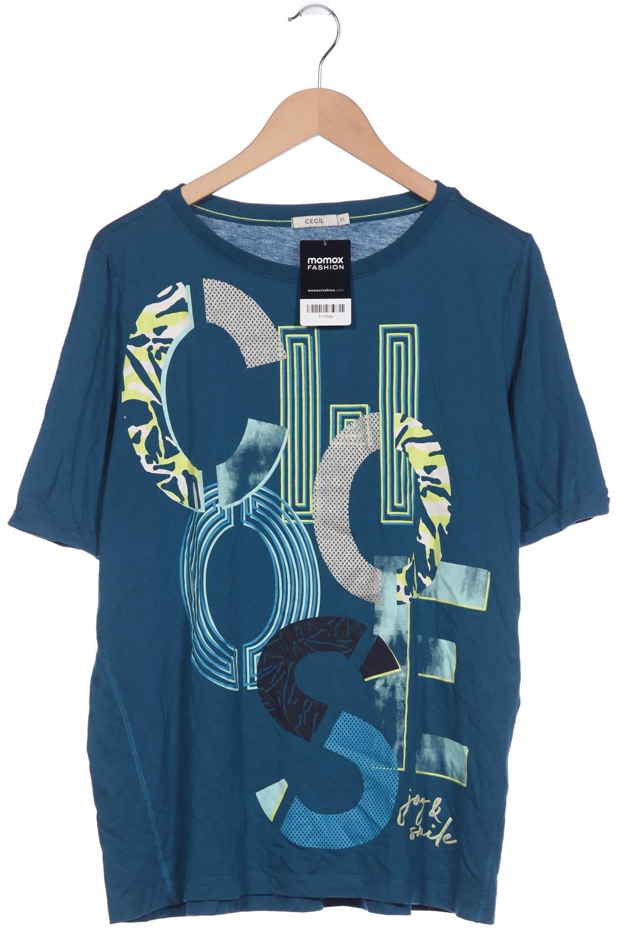 

Cecil Damen T-Shirt, türkis, Gr. 44