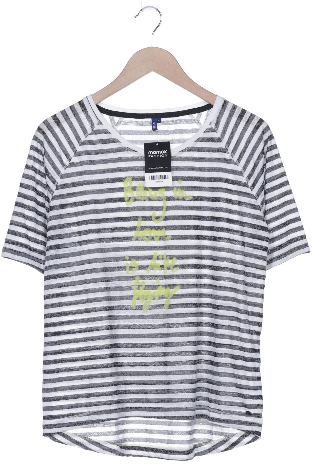 Thumbnail - Cecil Damen T-Shirt, grau, Gr. 44