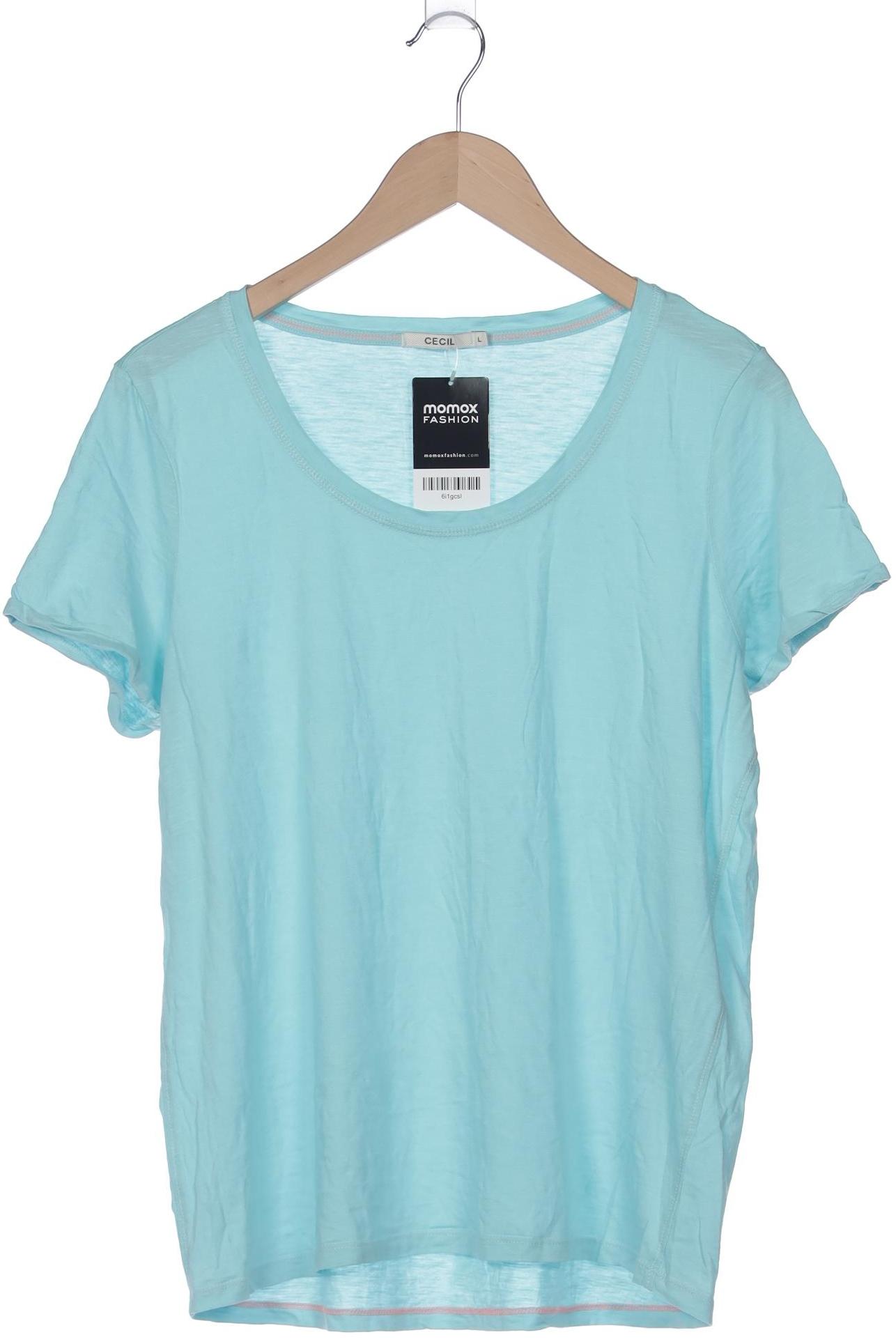 

Cecil Damen T-Shirt, blau, Gr. 42