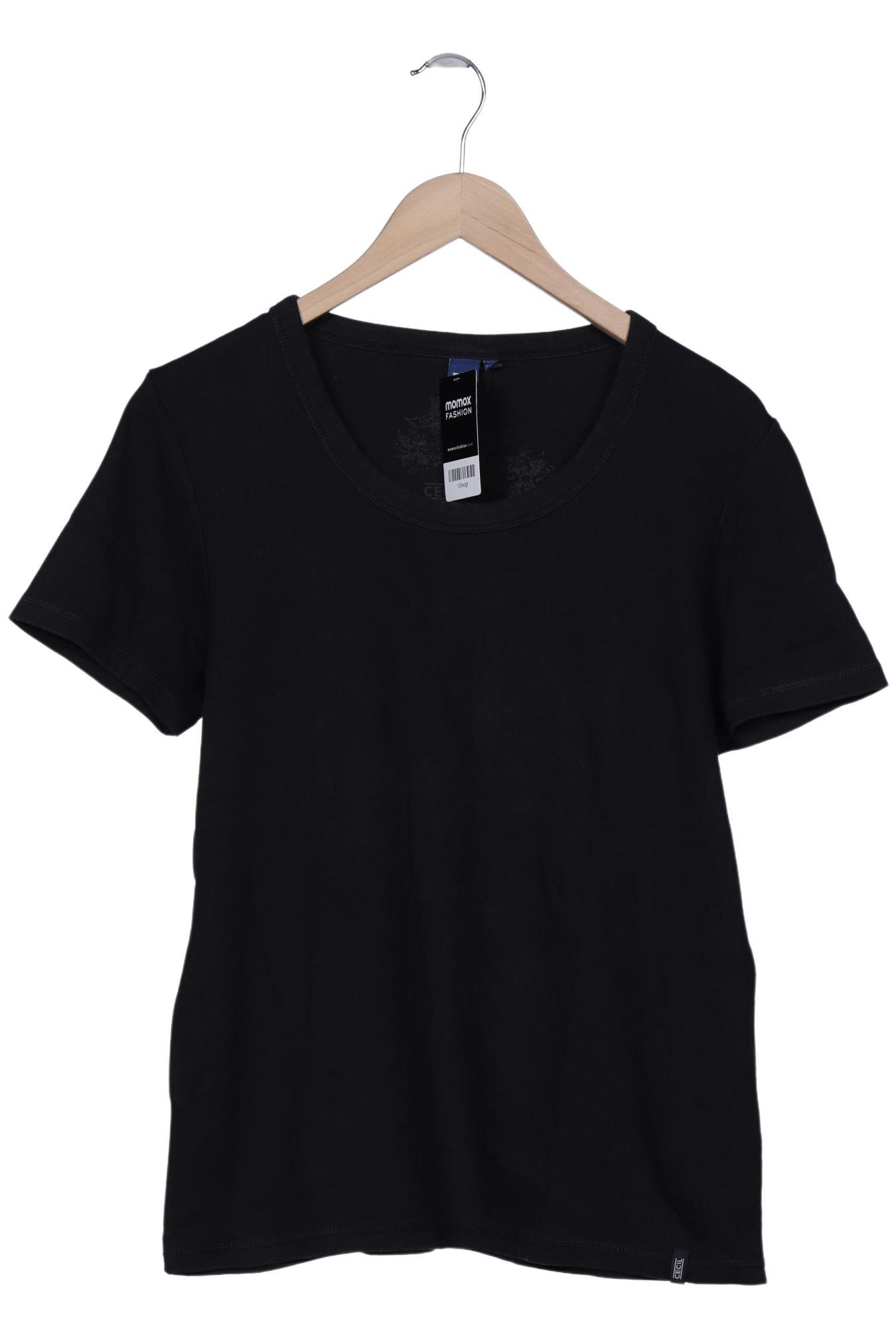 

Cecil Damen T-Shirt, schwarz, Gr. 46
