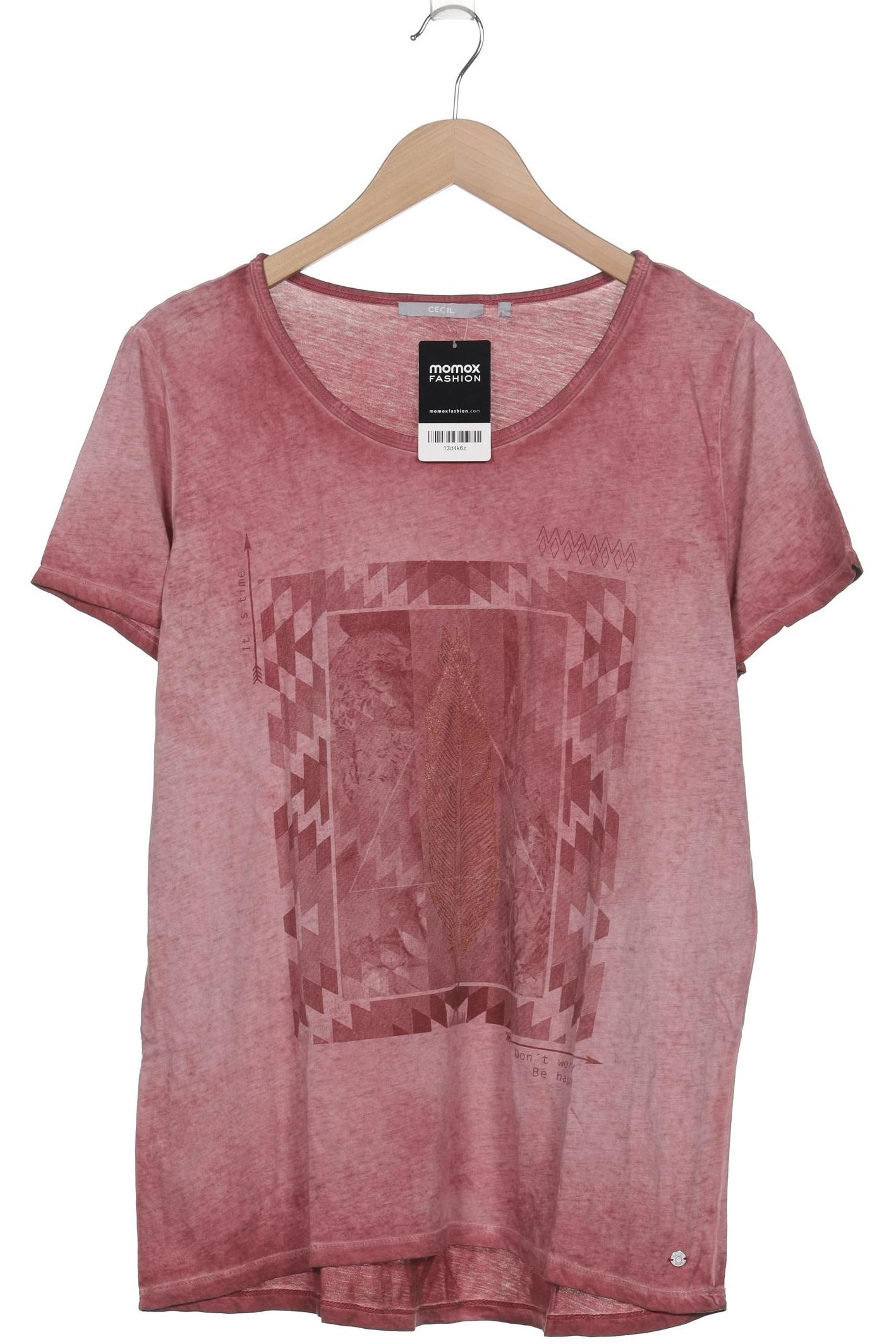 

Cecil Damen T-Shirt, bordeaux, Gr. 42