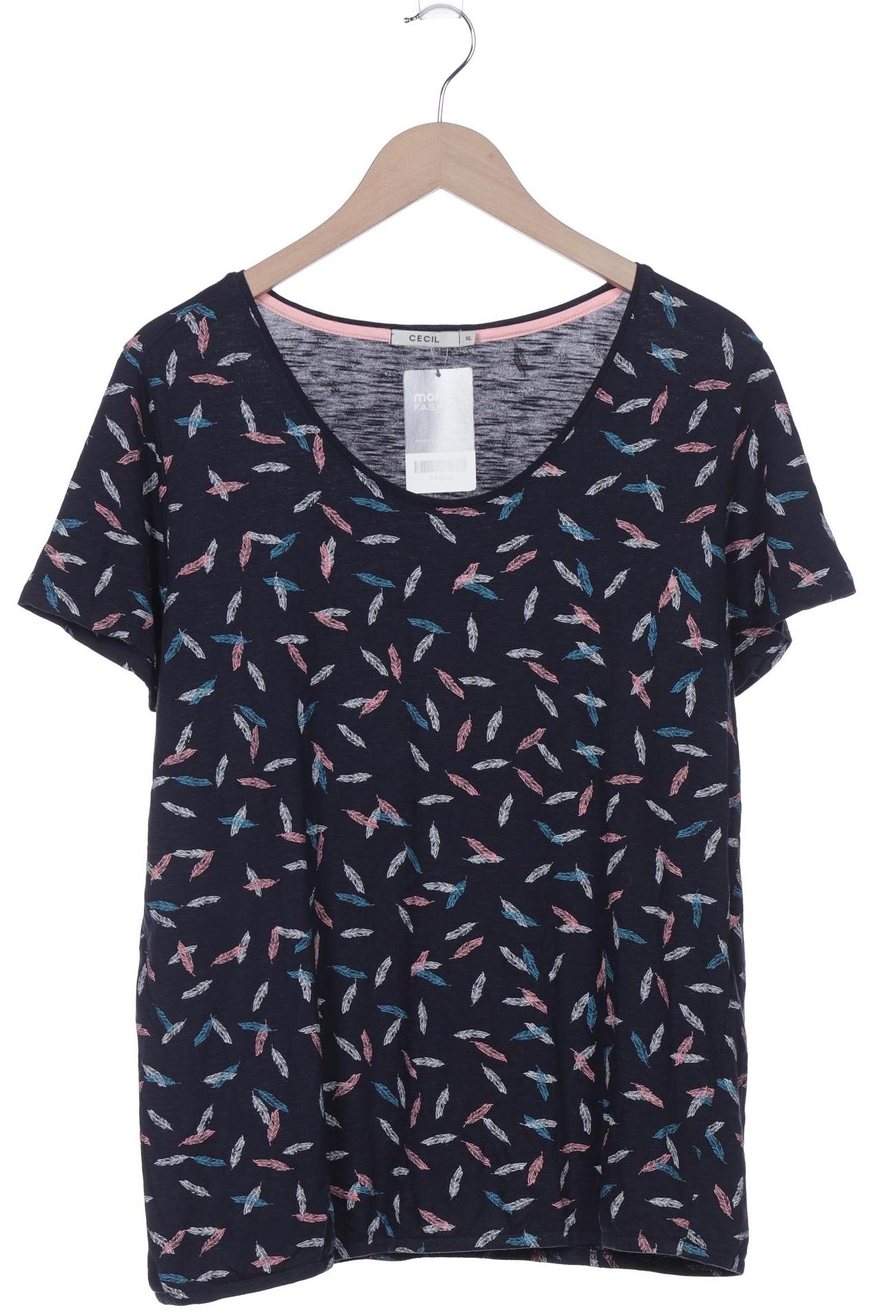 

Cecil Damen T-Shirt, marineblau, Gr. 44