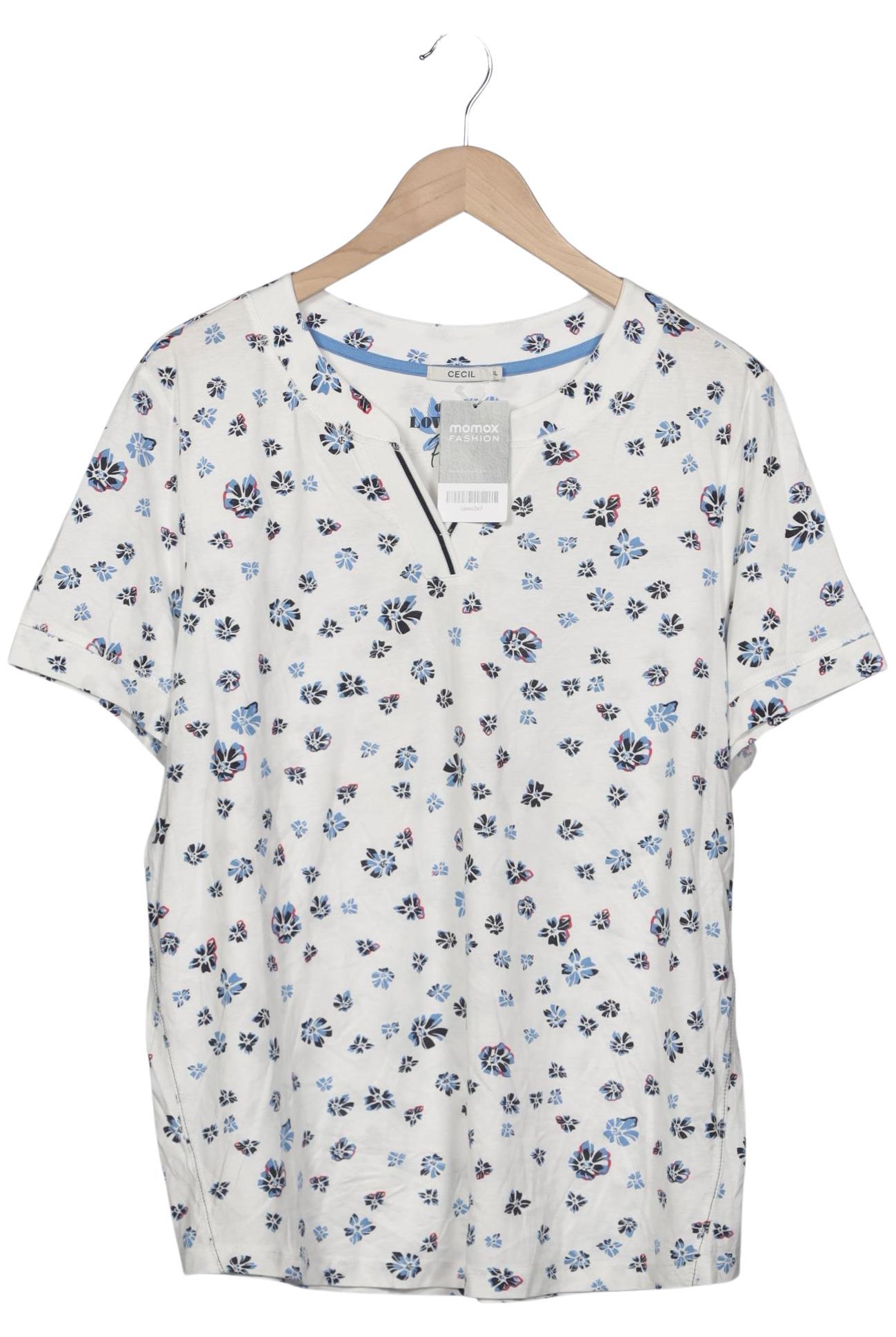 

Cecil Damen T-Shirt, weiß, Gr. 44