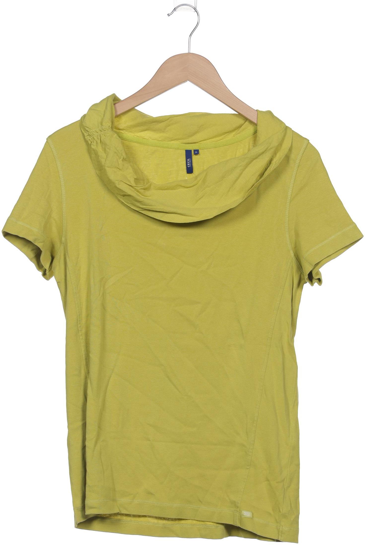

Cecil Damen T-Shirt, hellgrün, Gr. 44
