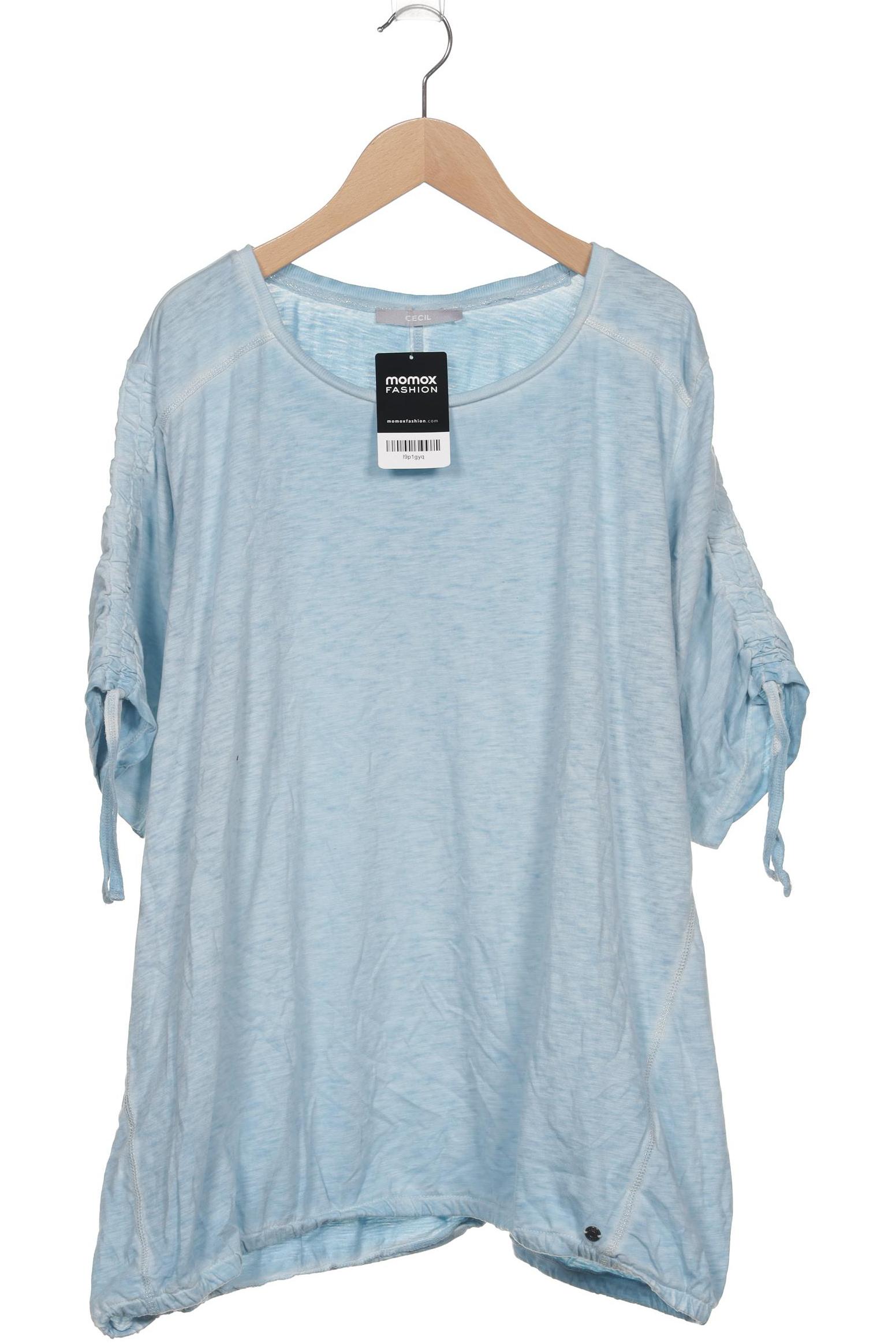 

Cecil Damen T-Shirt, hellblau, Gr. 52