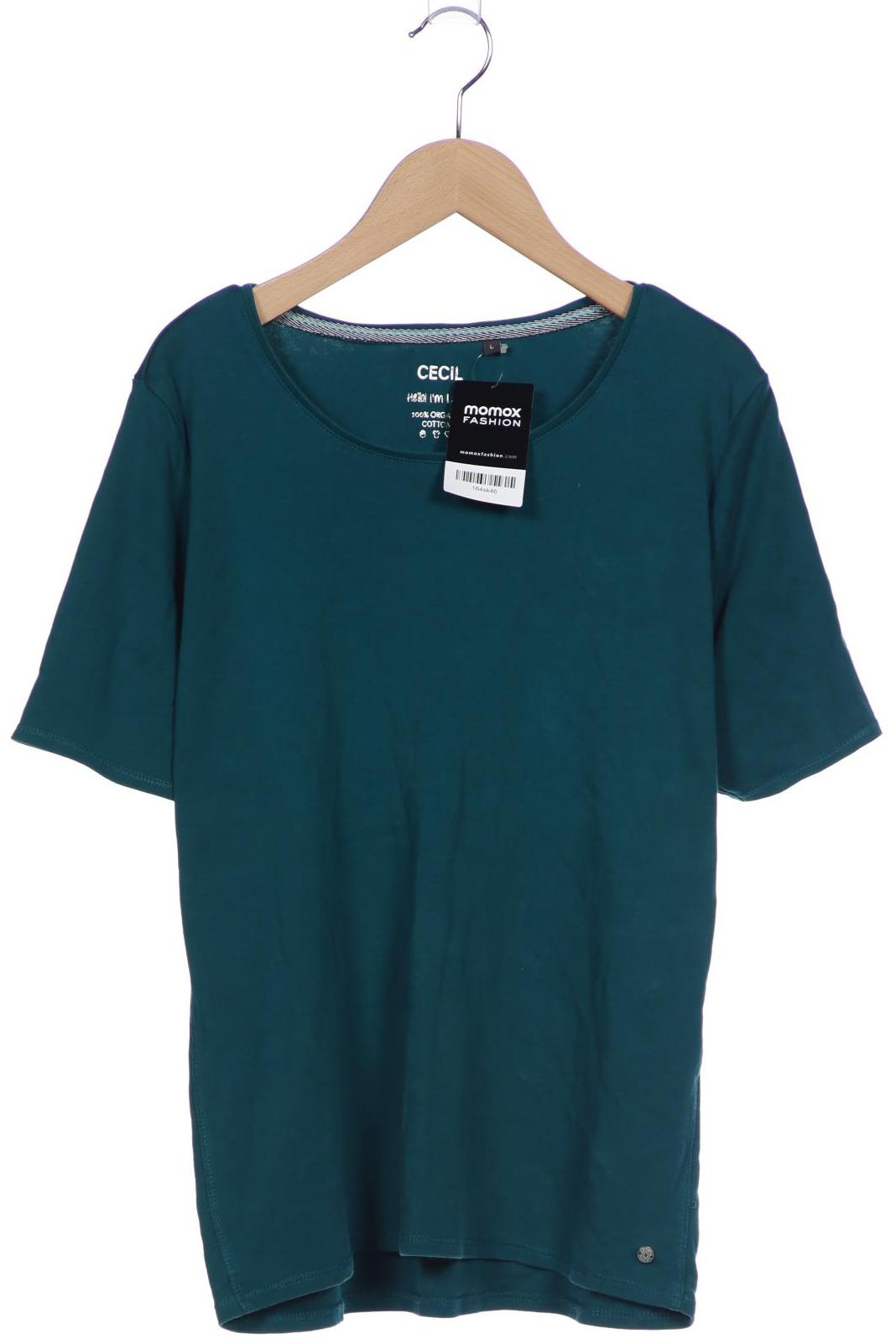 

Cecil Damen T-Shirt, türkis, Gr. 42