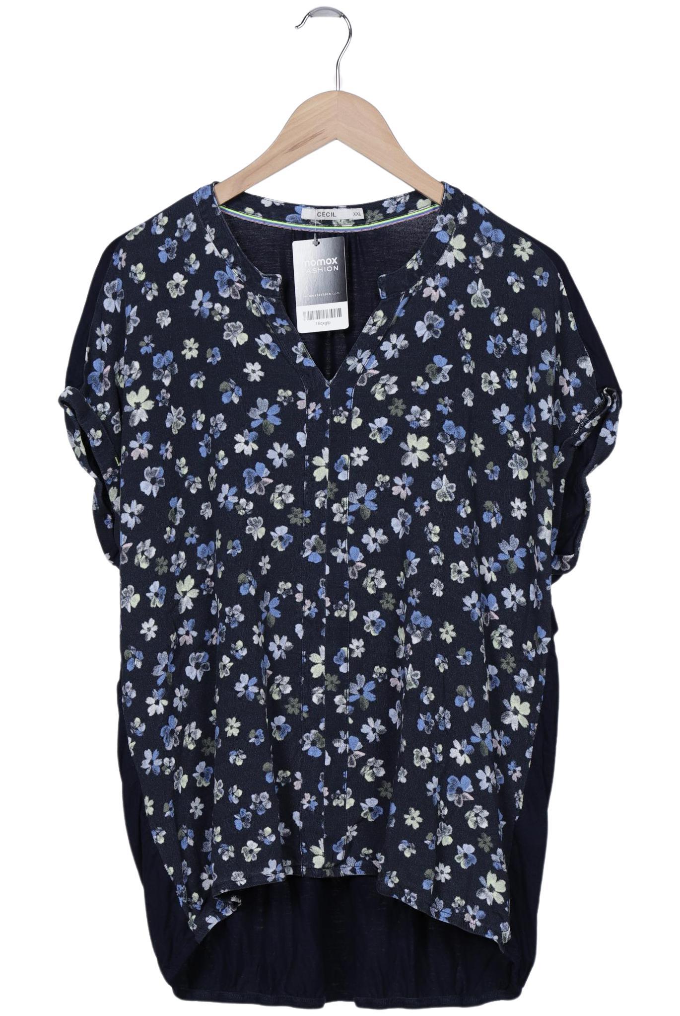 

Cecil Damen T-Shirt, marineblau, Gr. 46