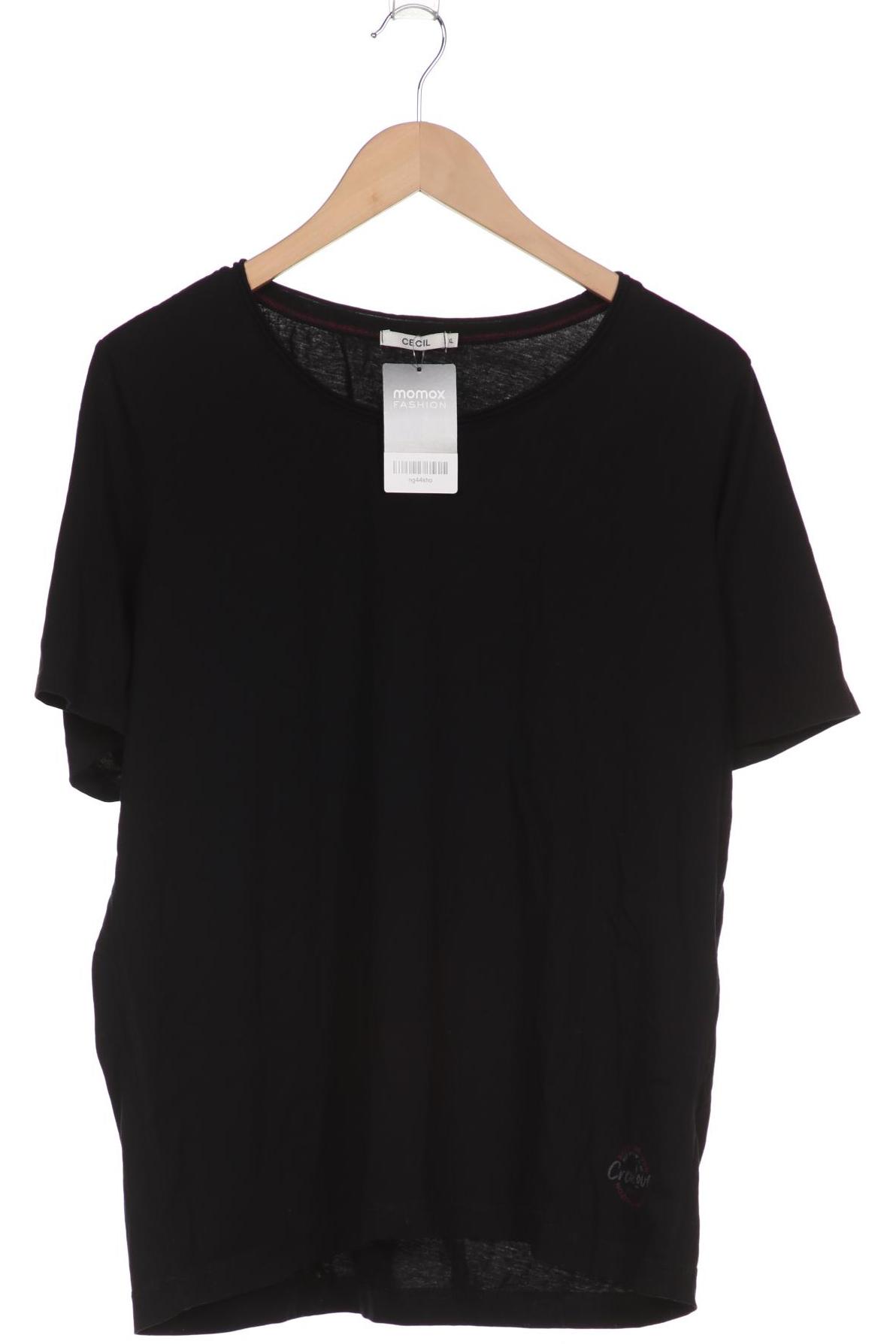 

CECIL Damen T-Shirt, schwarz
