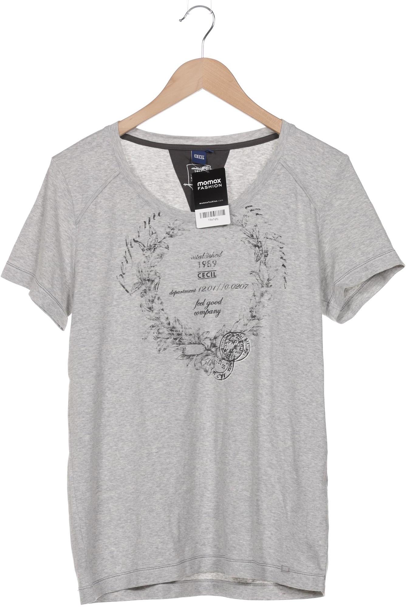 

Cecil Damen T-Shirt, grau, Gr. 46