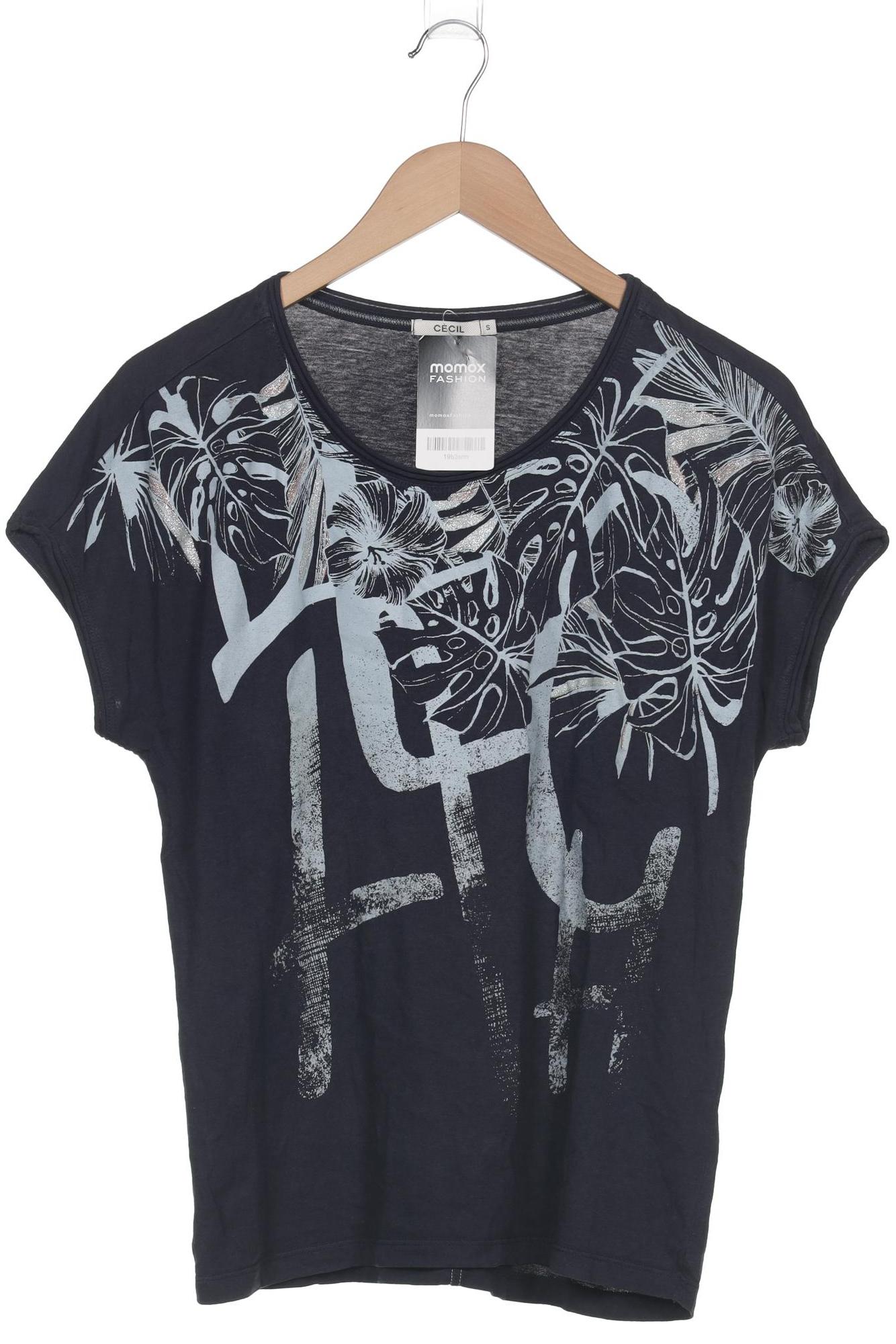 

Cecil Damen T-Shirt, marineblau, Gr. 36
