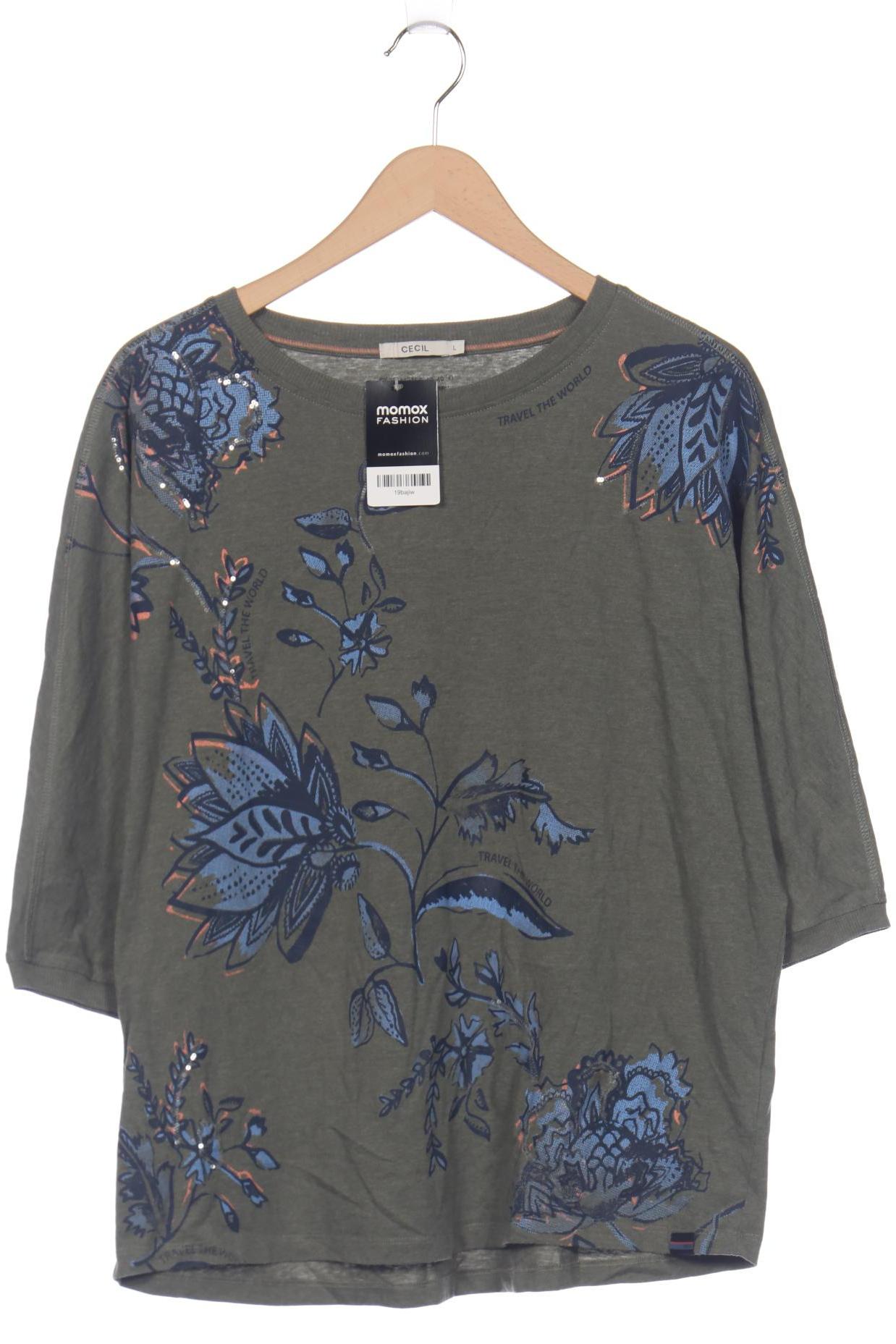 

Cecil Damen T-Shirt, grün, Gr. 42