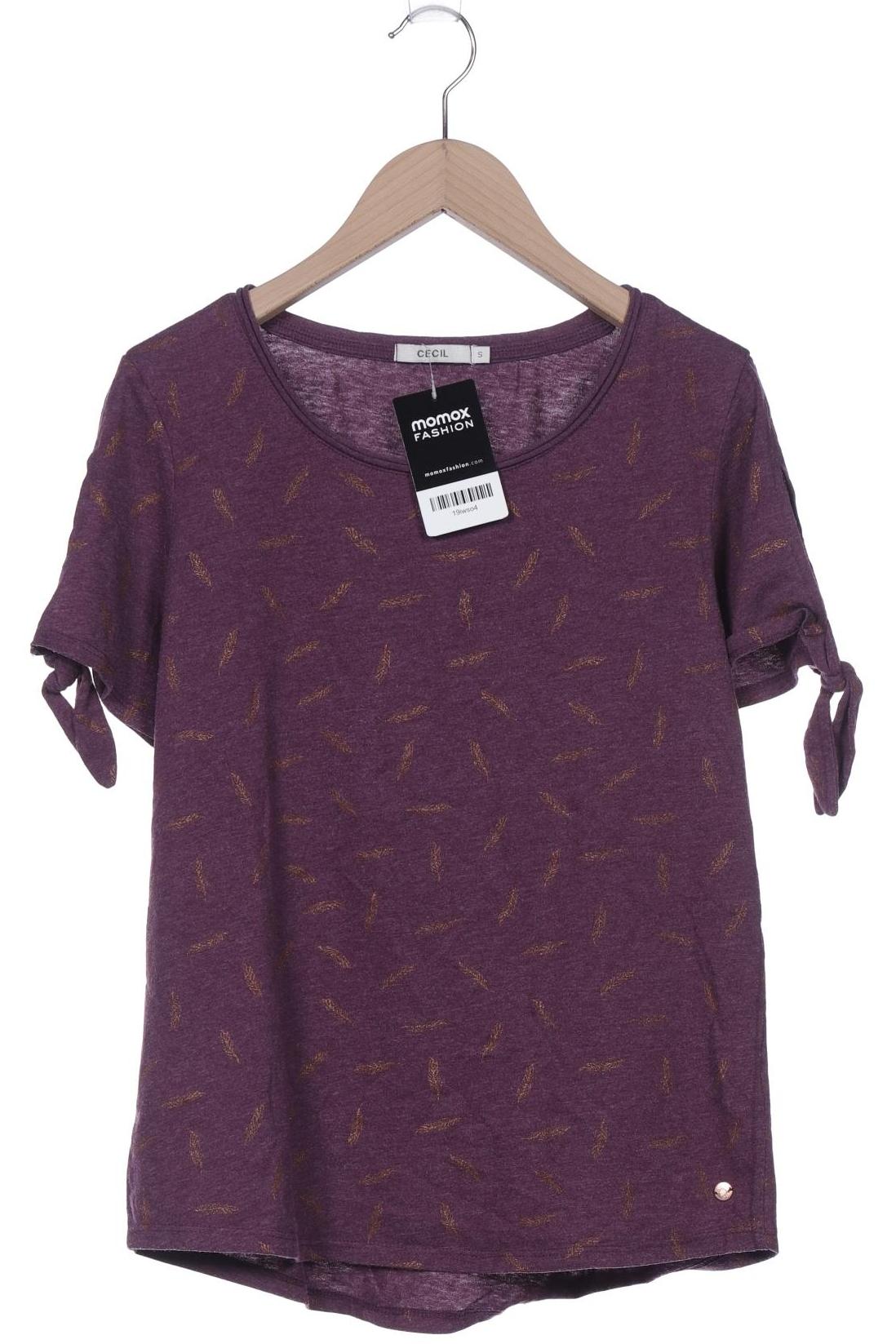 

Cecil Damen T-Shirt, bordeaux, Gr. 36