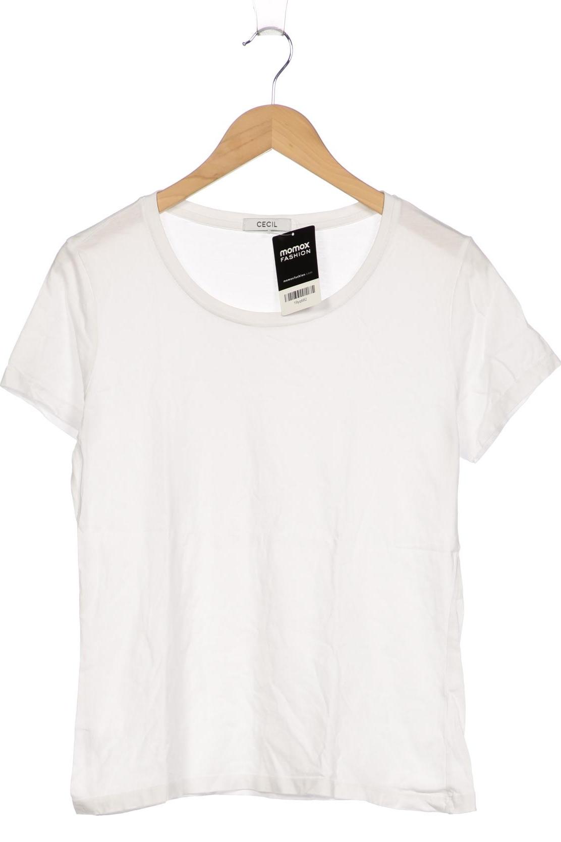 

Cecil Damen T-Shirt, weiß, Gr. 38