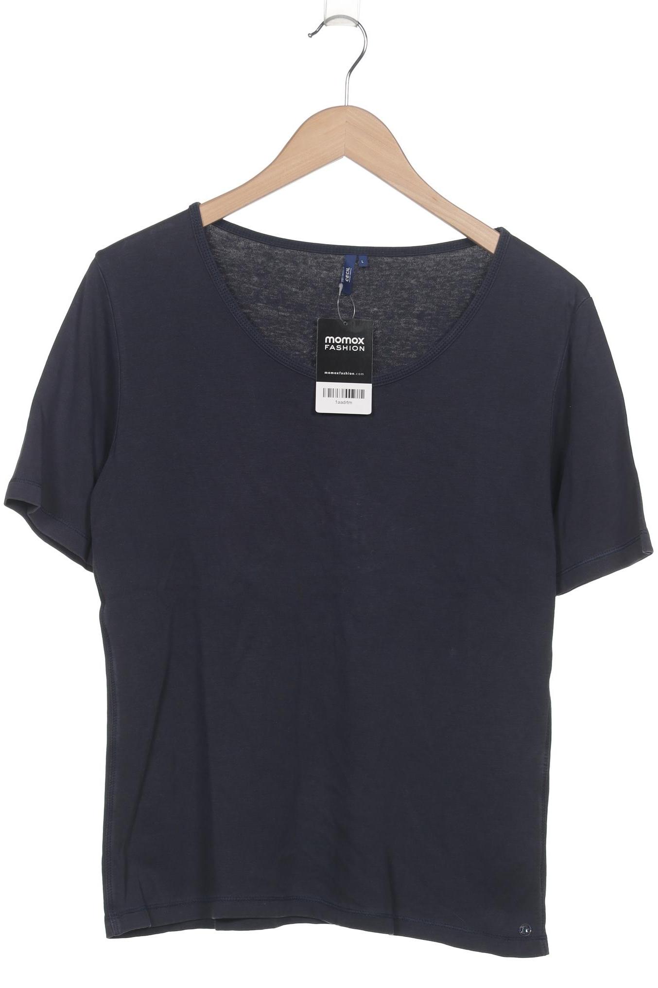 

Cecil Damen T-Shirt, marineblau, Gr. 42