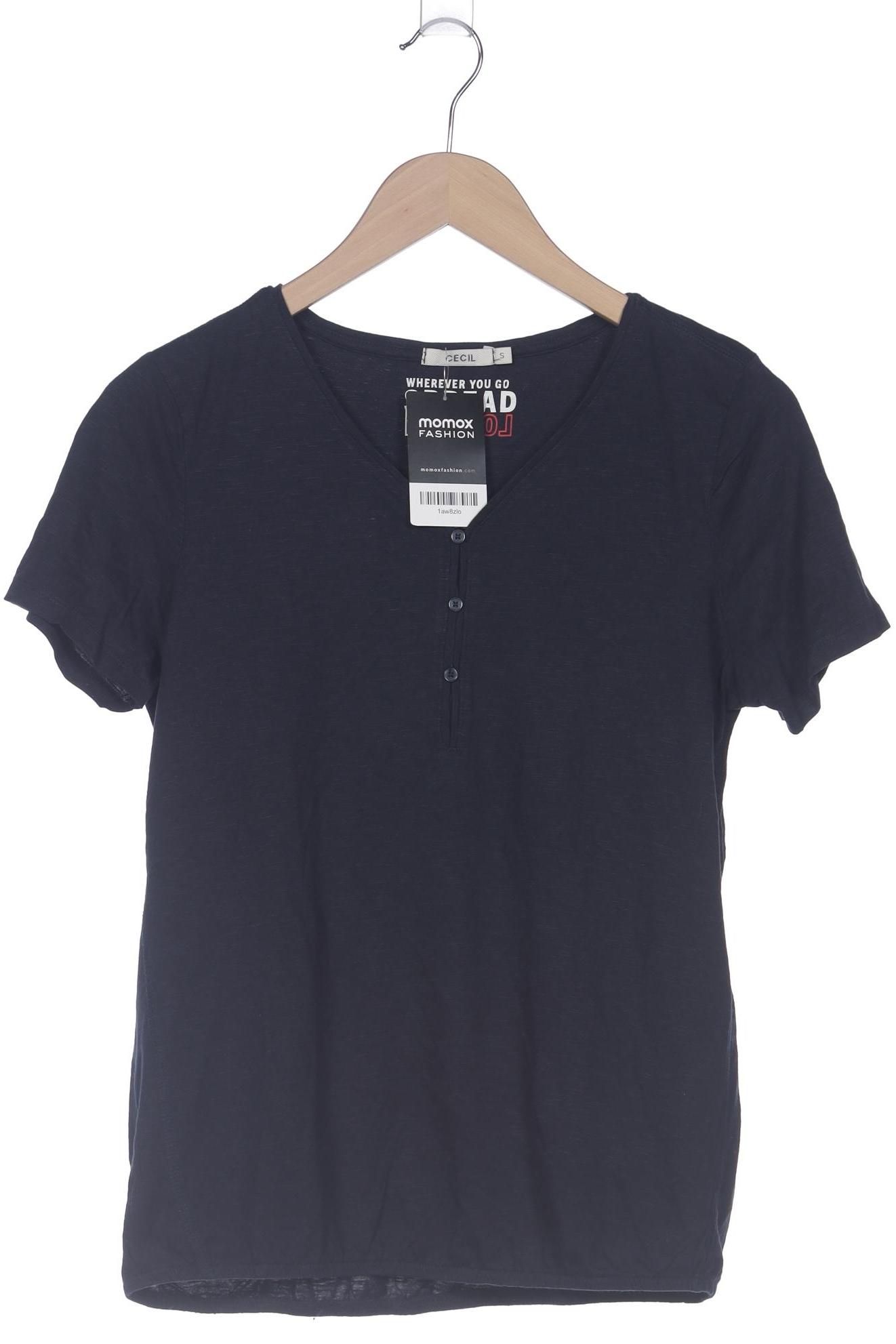 

Cecil Damen T-Shirt, marineblau, Gr. 36