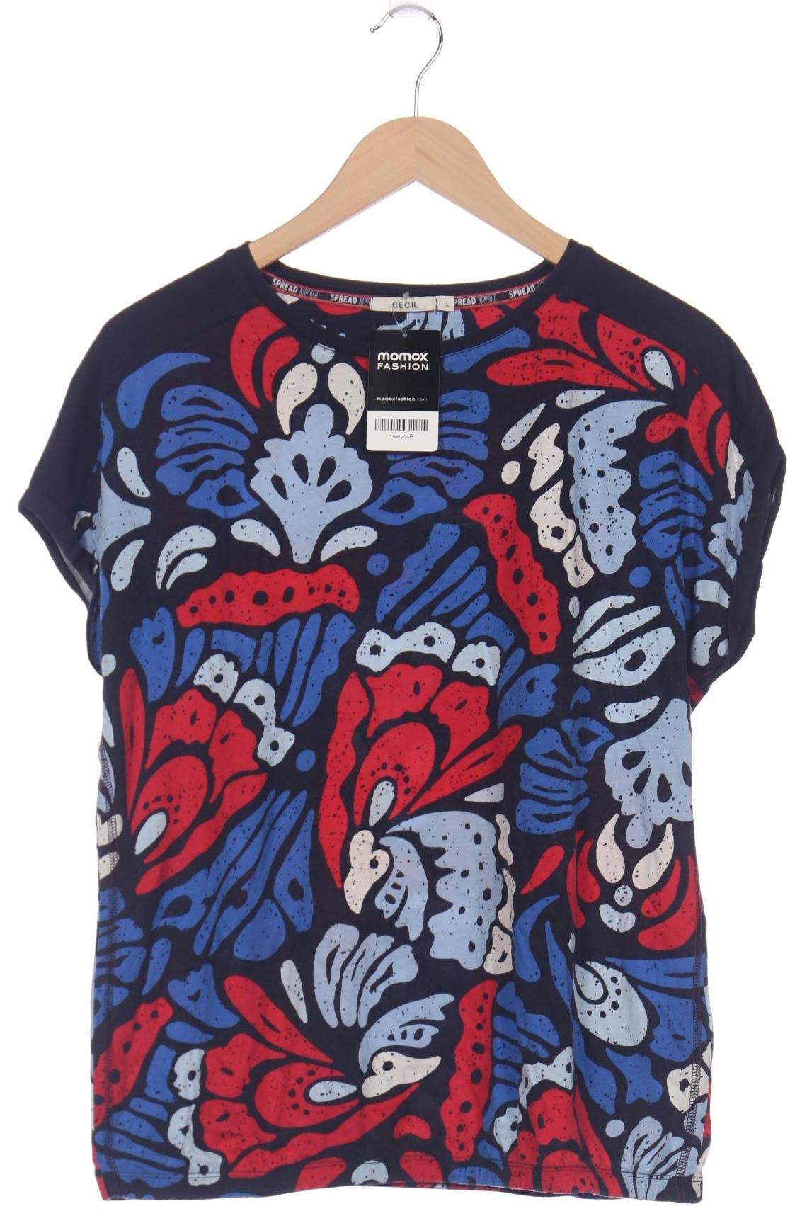 

Cecil Damen T-Shirt, marineblau, Gr. 42