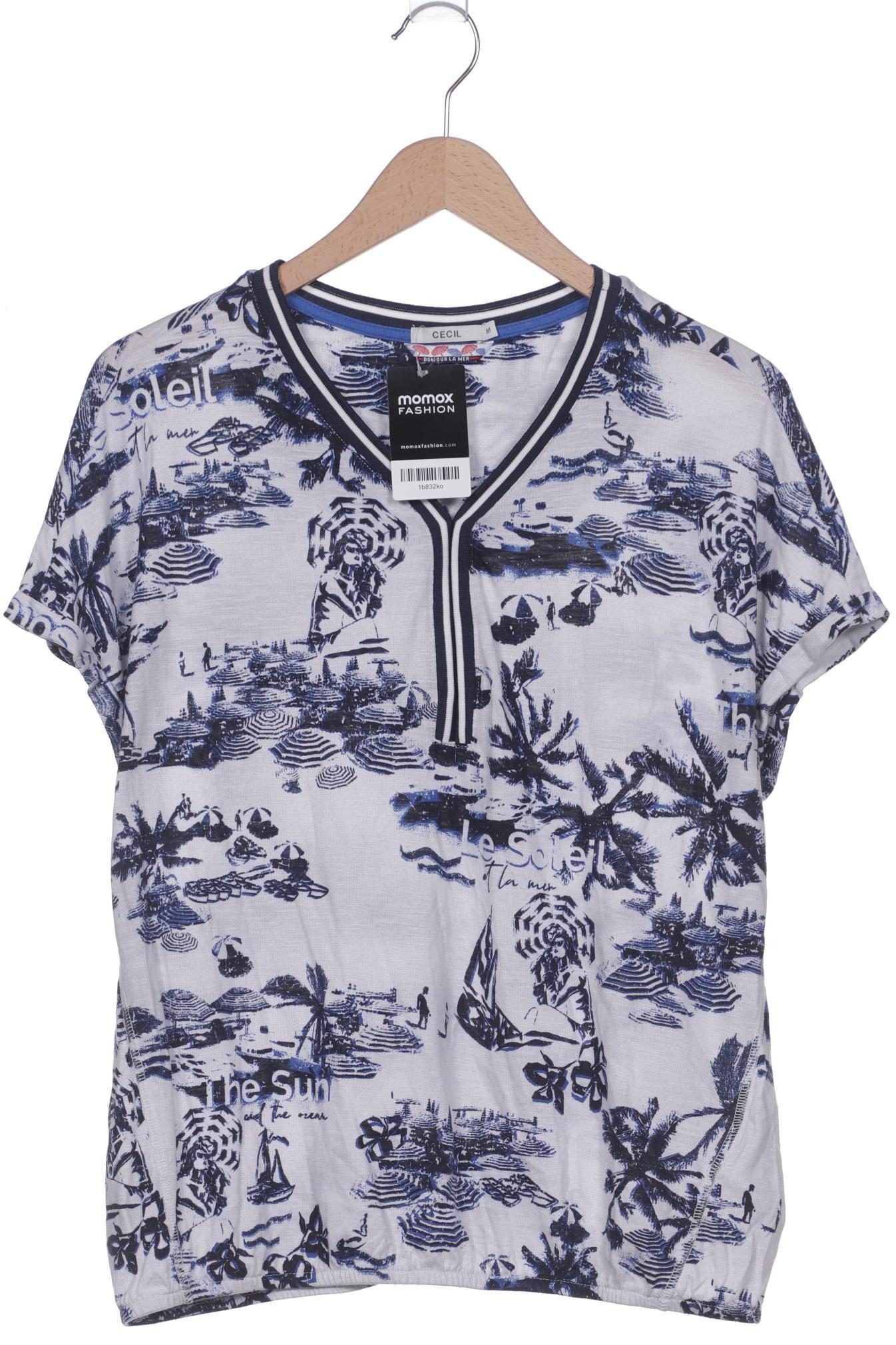

Cecil Damen T-Shirt, marineblau, Gr. 38