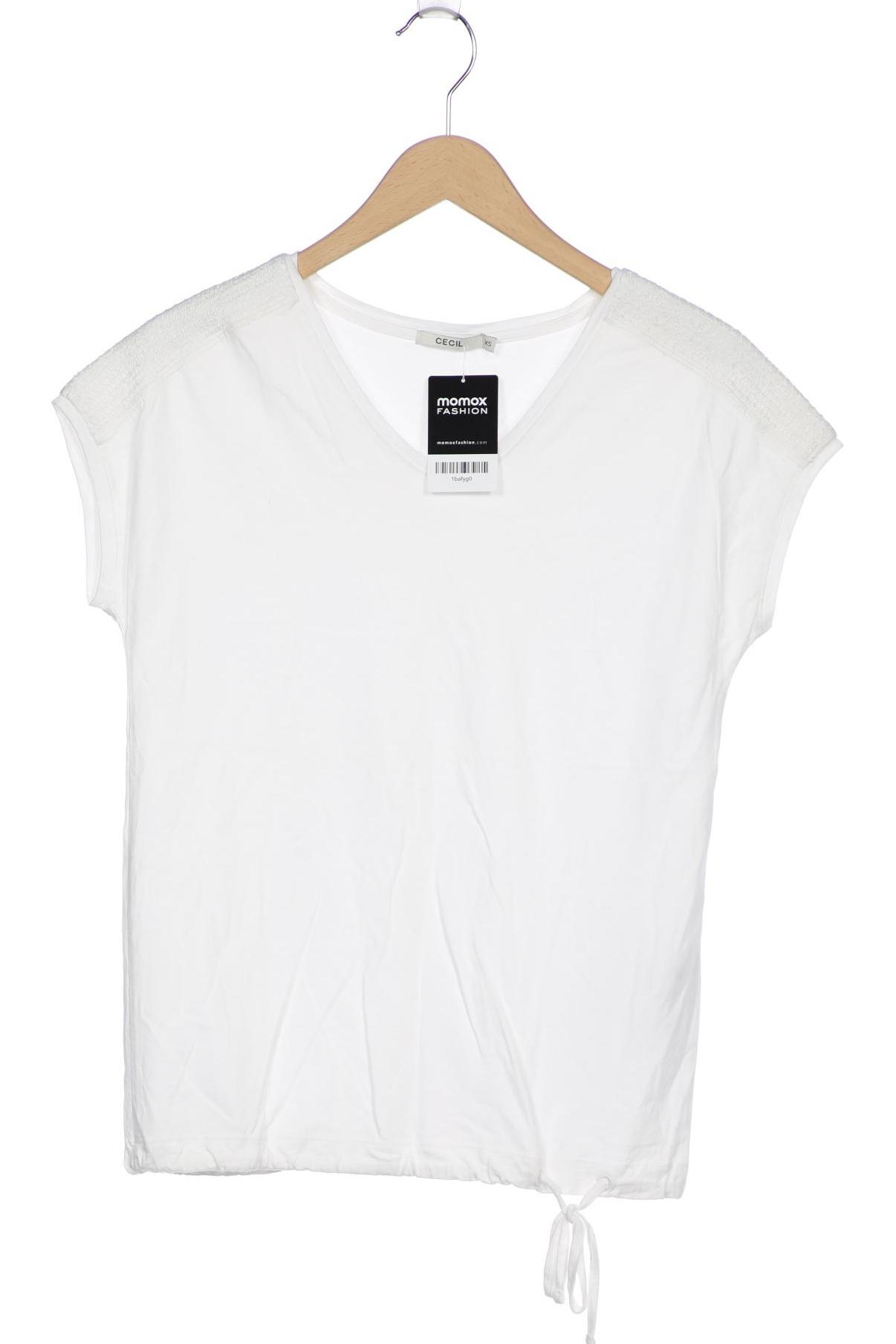 

CECIL Damen T-Shirt, weiß