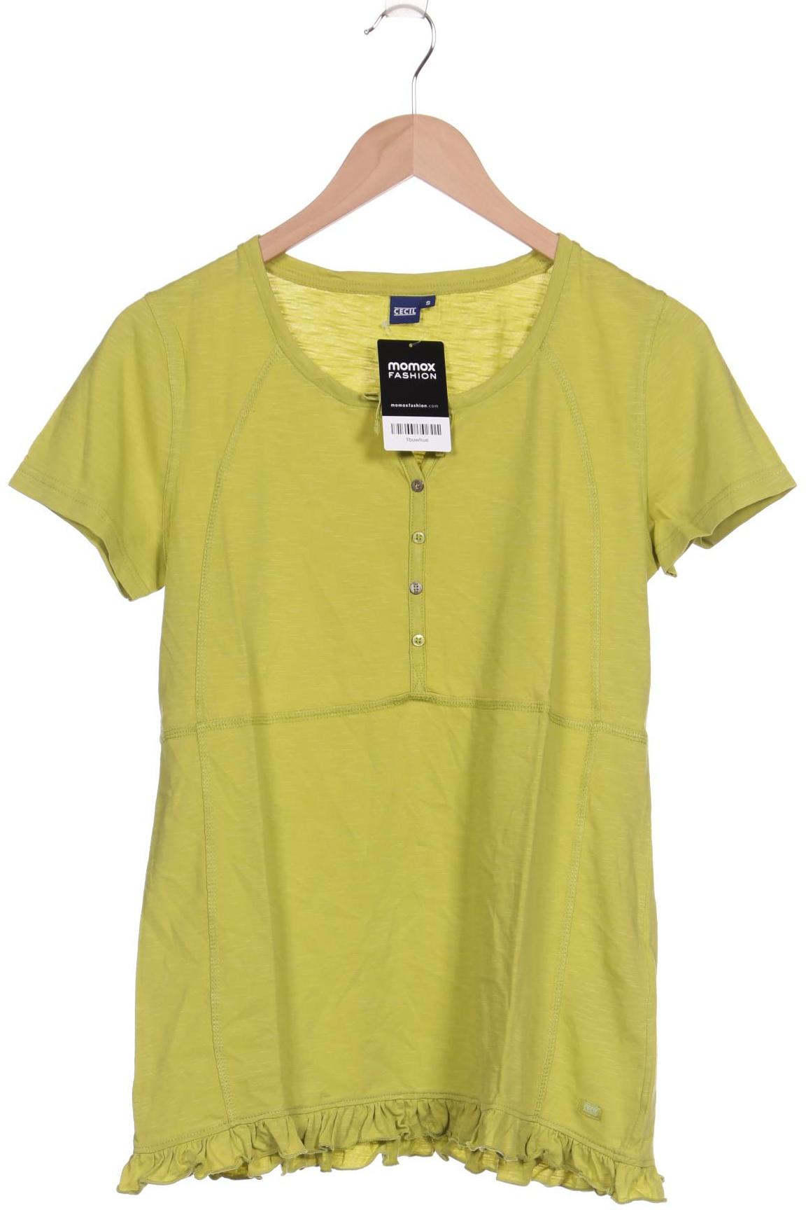 

CECIL Damen T-Shirt, hellgrün