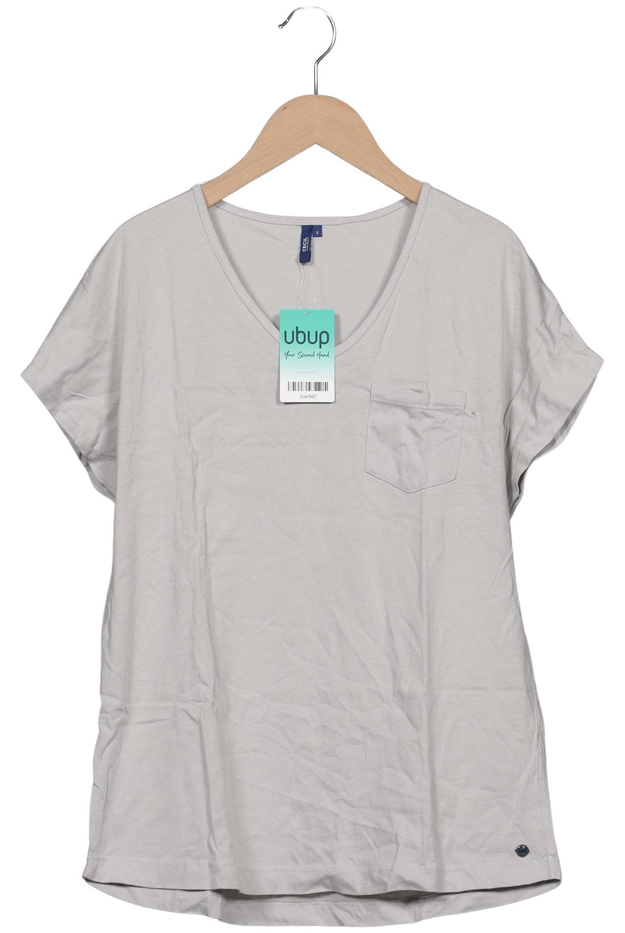 

Cecil Damen T-Shirt, grau, Gr. 36