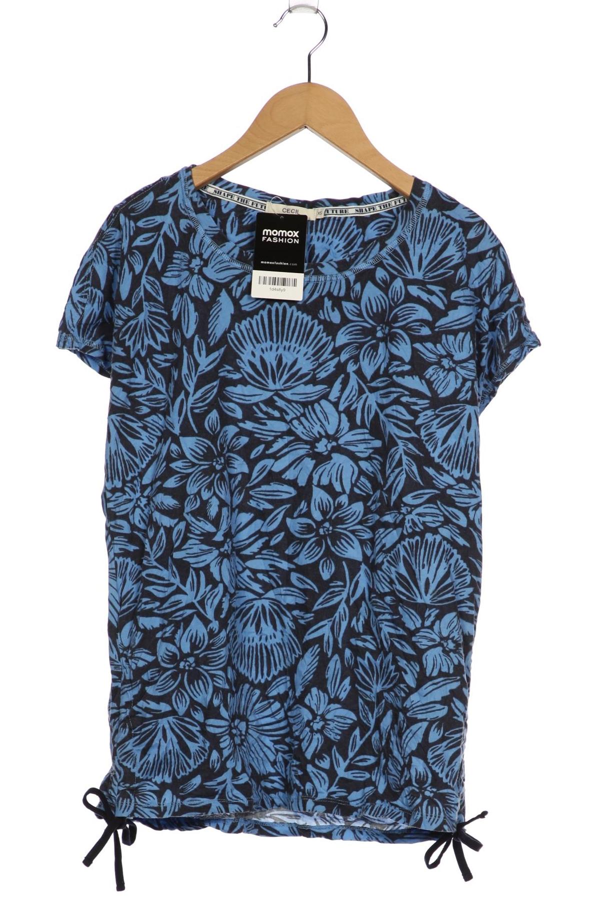

Cecil Damen T-Shirt, marineblau, Gr. 34