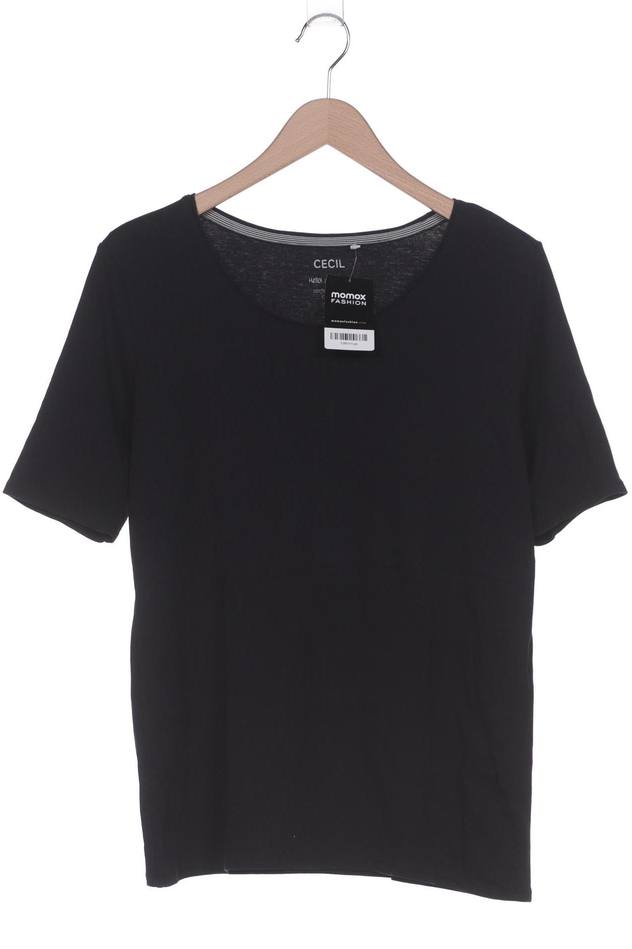 

Cecil Damen T-Shirt, schwarz, Gr. 44
