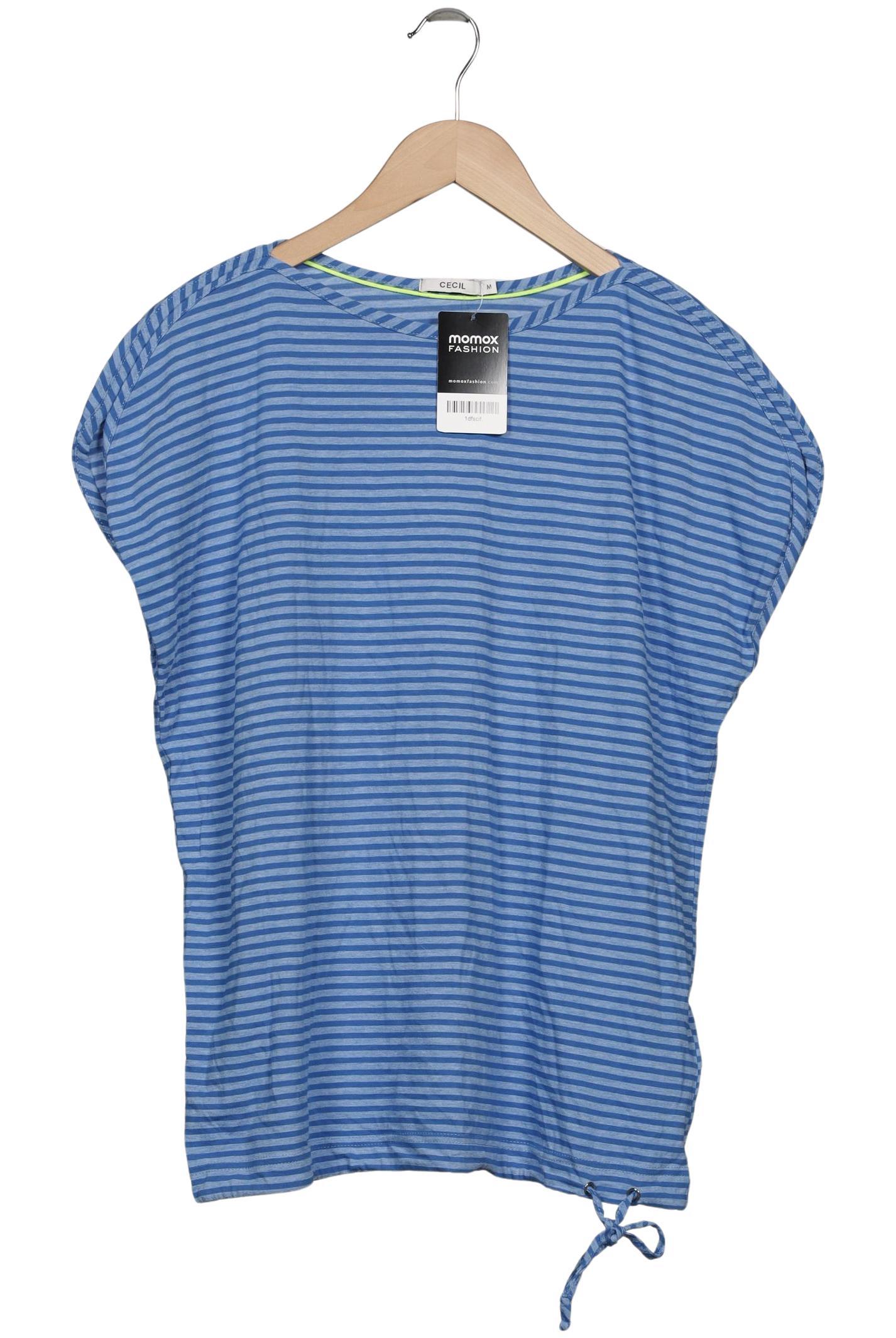 

Cecil Damen T-Shirt, blau, Gr. 38