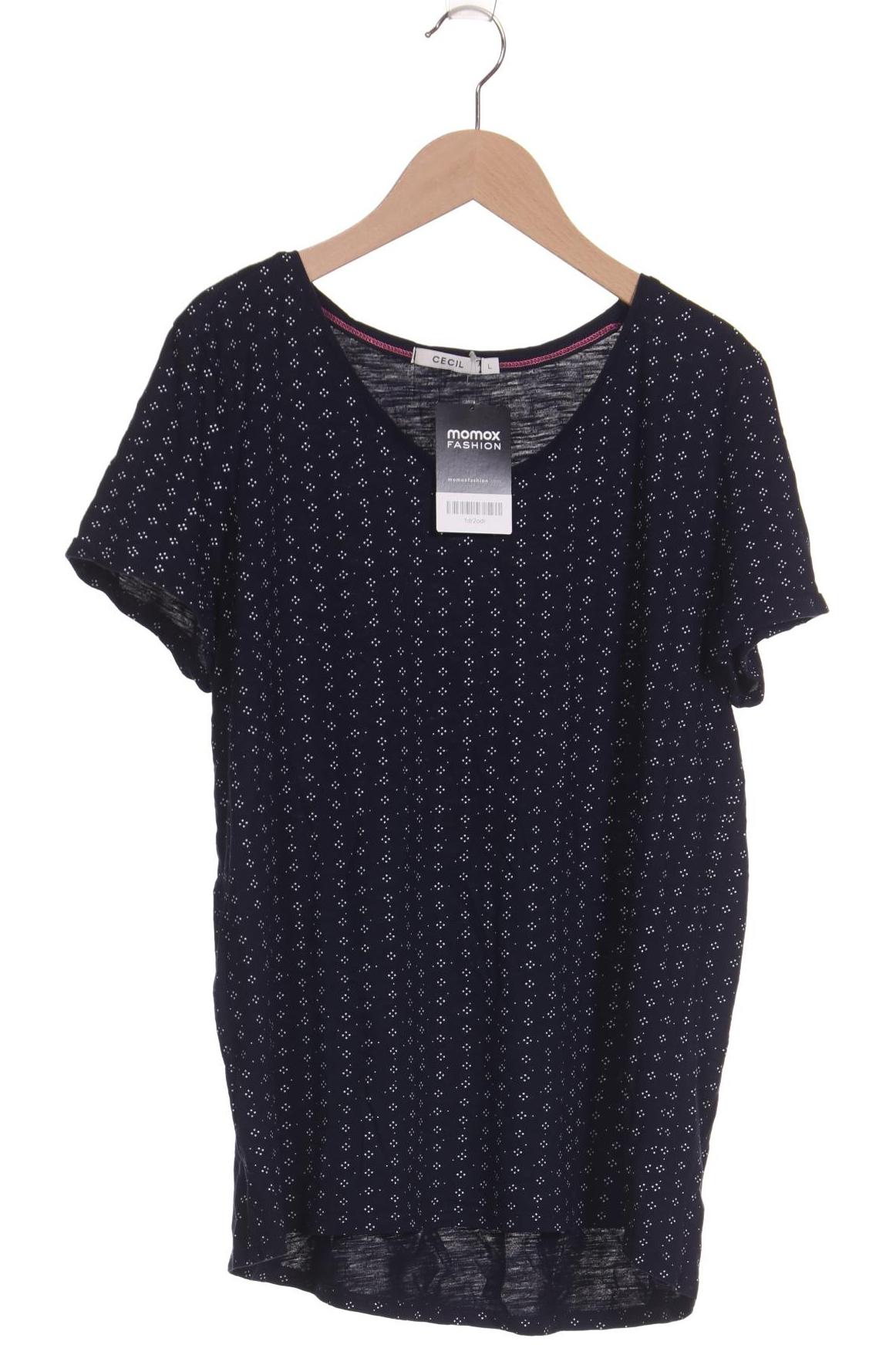 

Cecil Damen T-Shirt, marineblau, Gr. 42