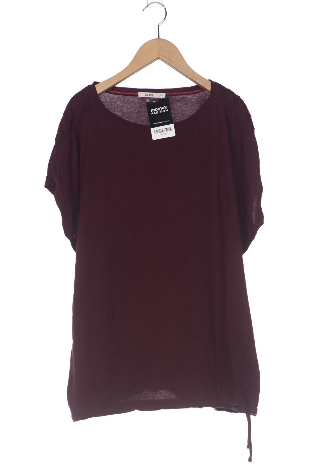 

Cecil Damen T-Shirt, bordeaux, Gr. 46