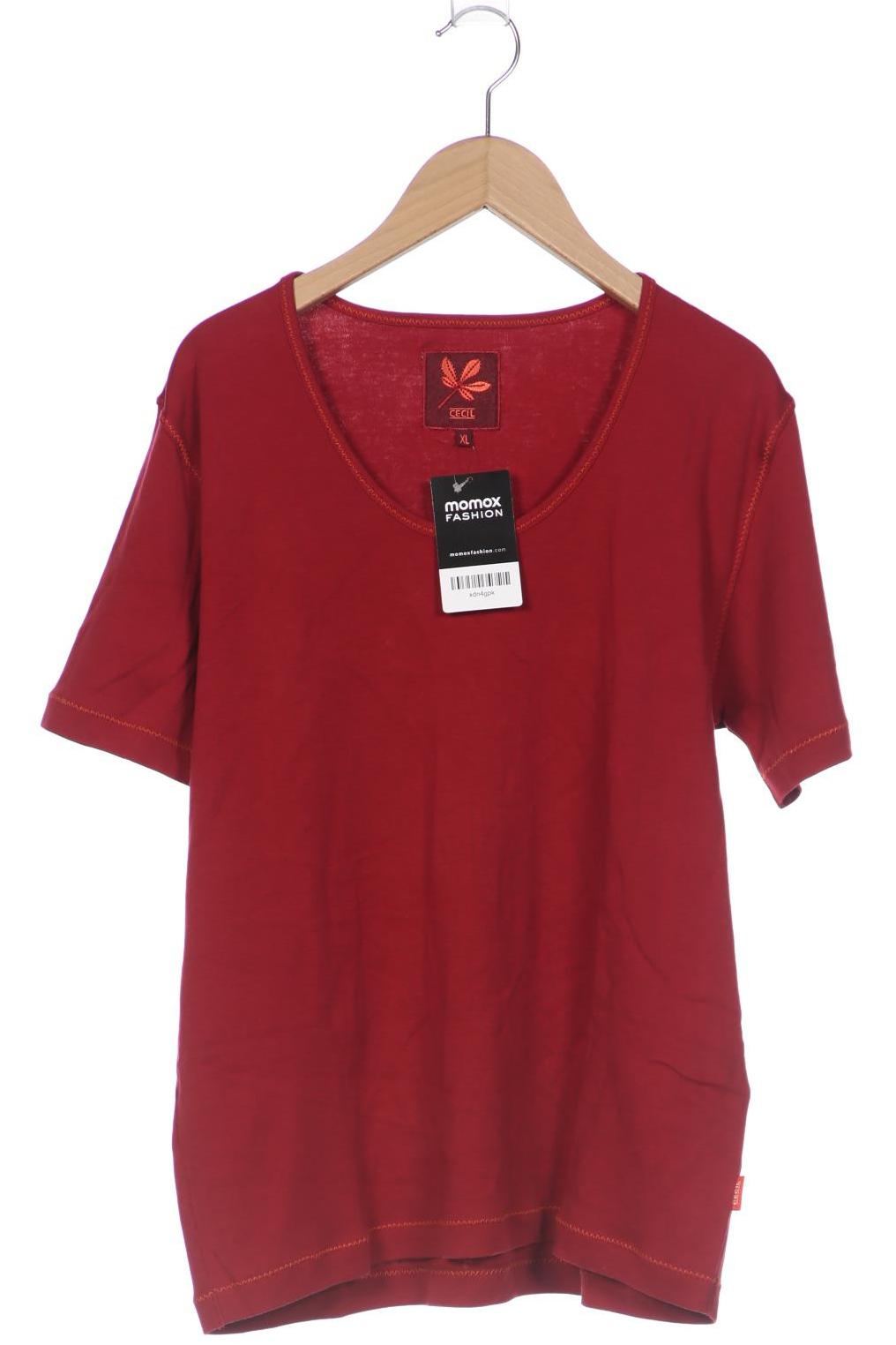 

Cecil Damen T-Shirt, bordeaux, Gr. 44
