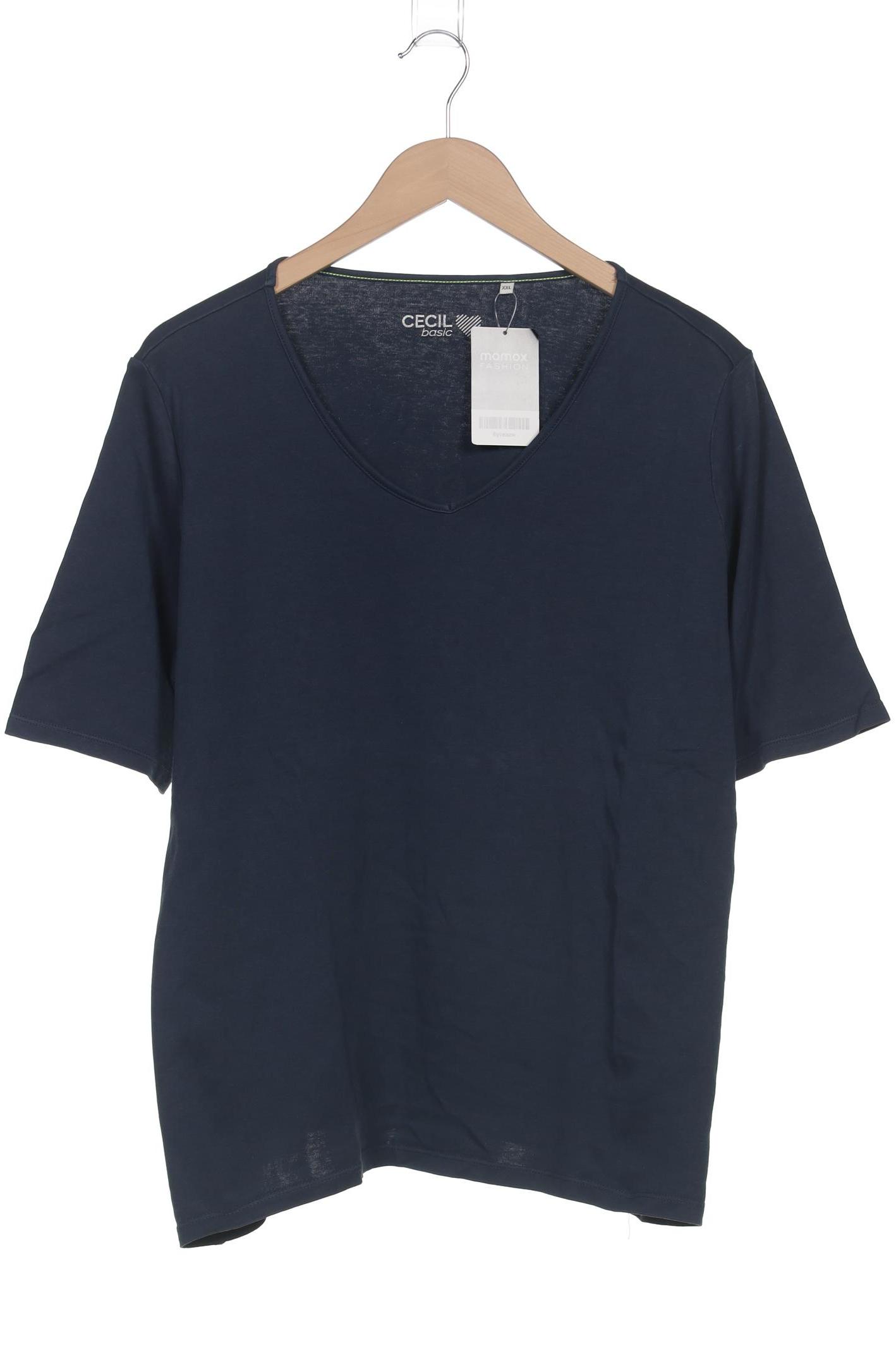 

Cecil Damen T-Shirt, marineblau, Gr. 46