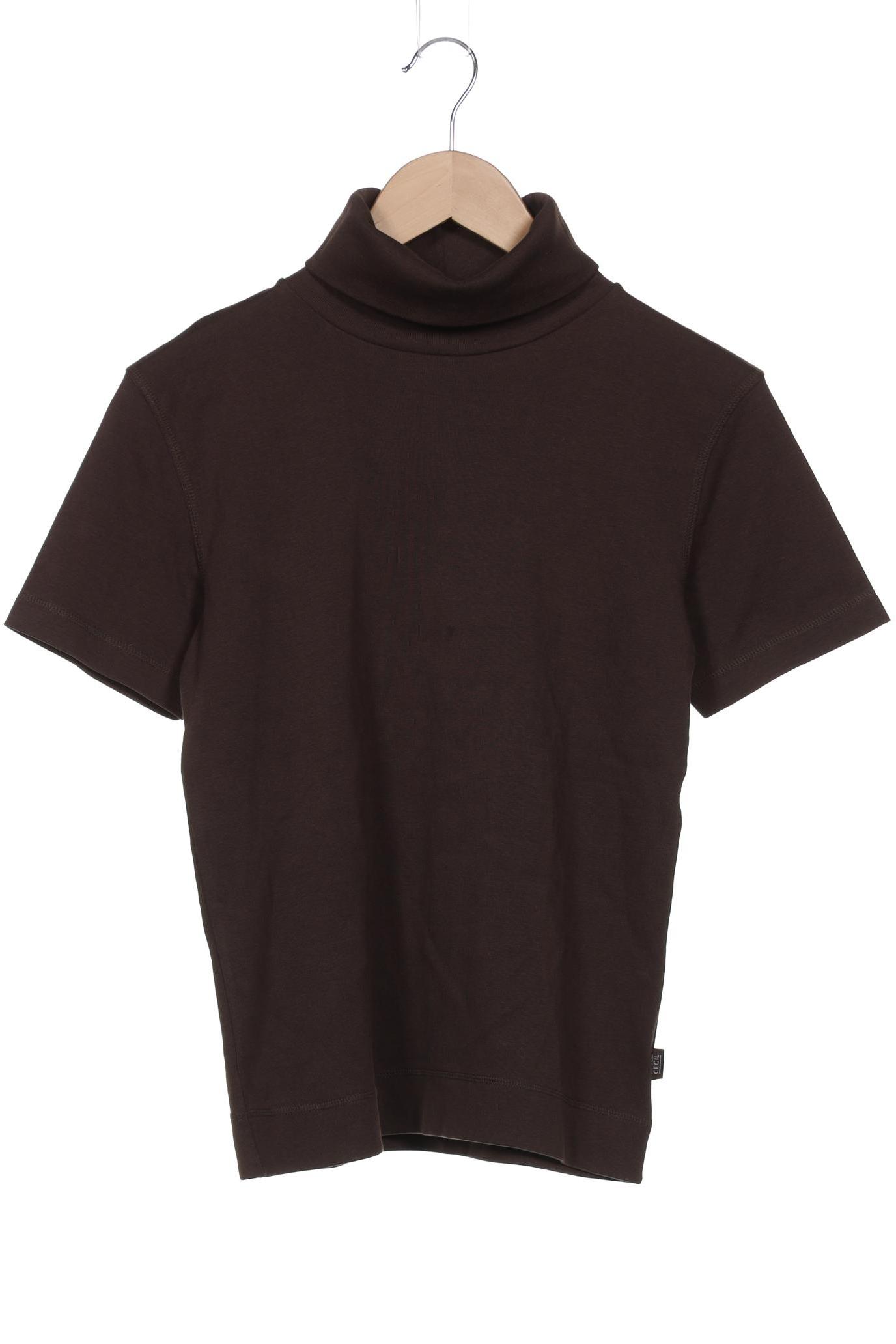 

Cecil Damen T-Shirt, braun, Gr. 38