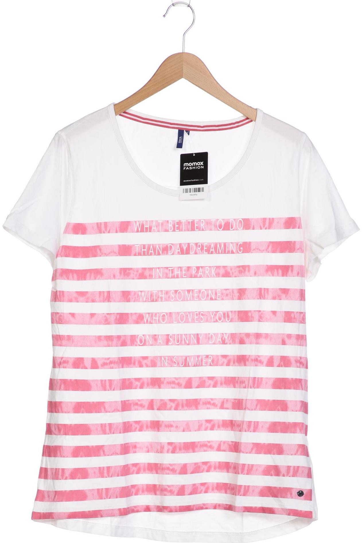 

CECIL Damen T-Shirt, weiß