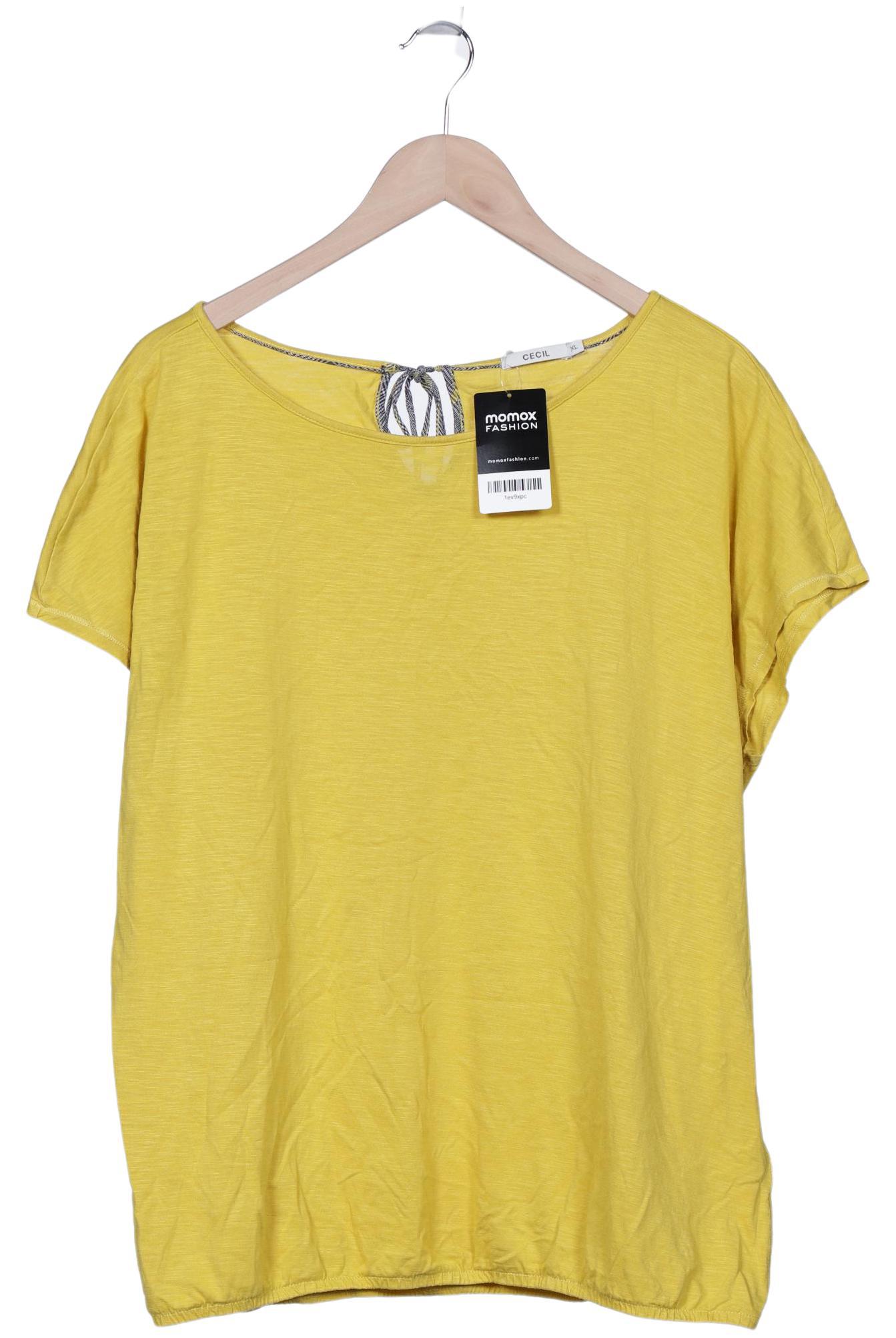 

Cecil Damen T-Shirt, gelb, Gr. 44