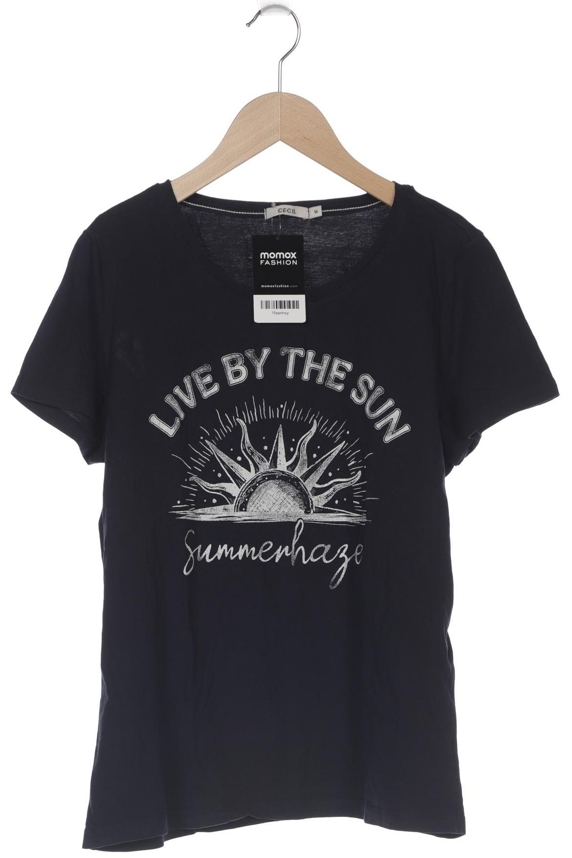 

Cecil Damen T-Shirt, marineblau, Gr. 38