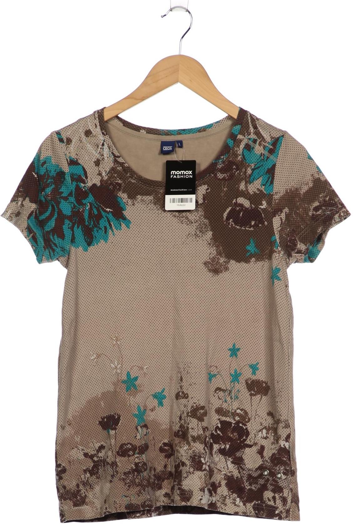 

Cecil Damen T-Shirt, beige, Gr. 42