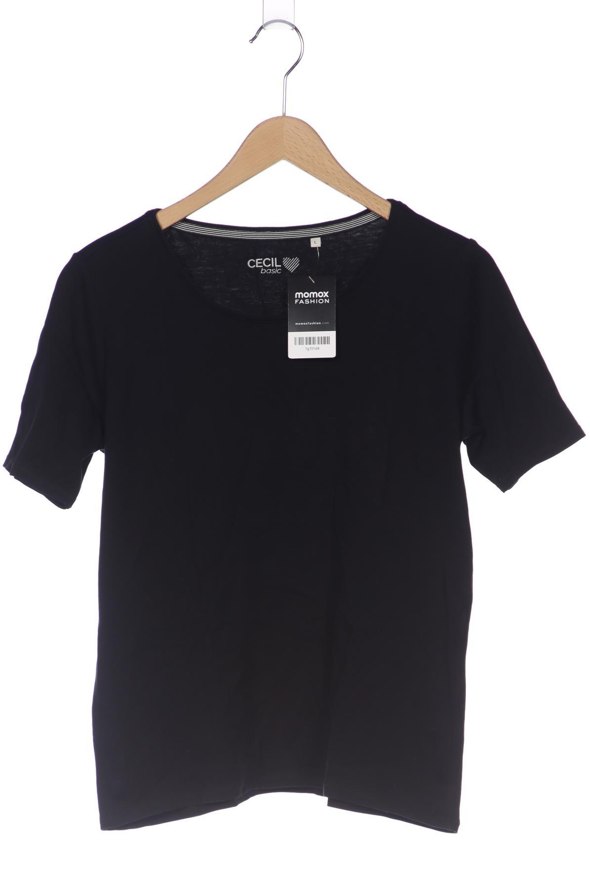 

Cecil Damen T-Shirt, schwarz, Gr. 42