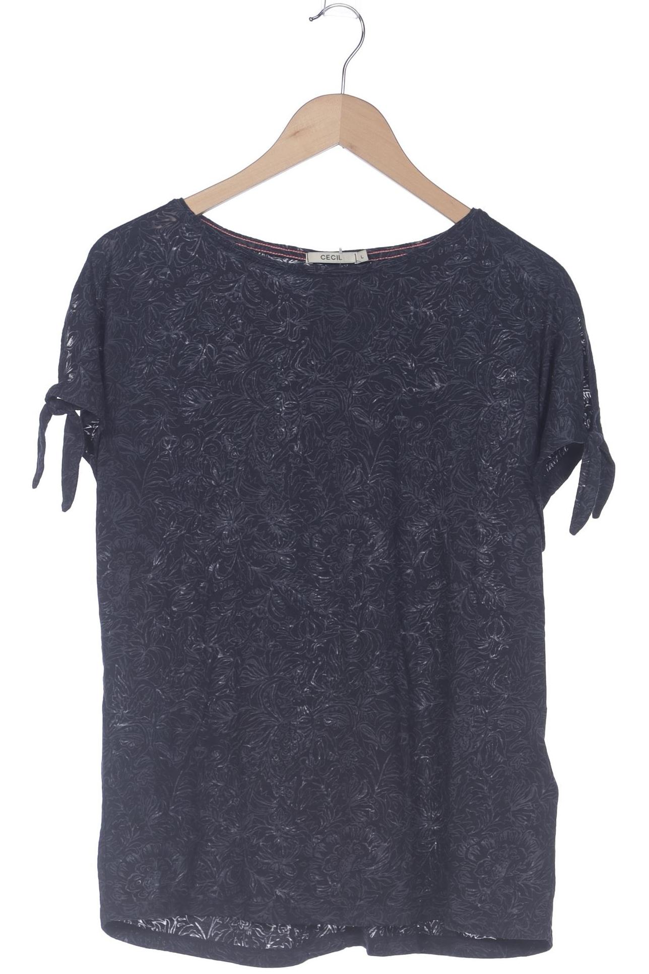 

Cecil Damen T-Shirt, marineblau, Gr. 42