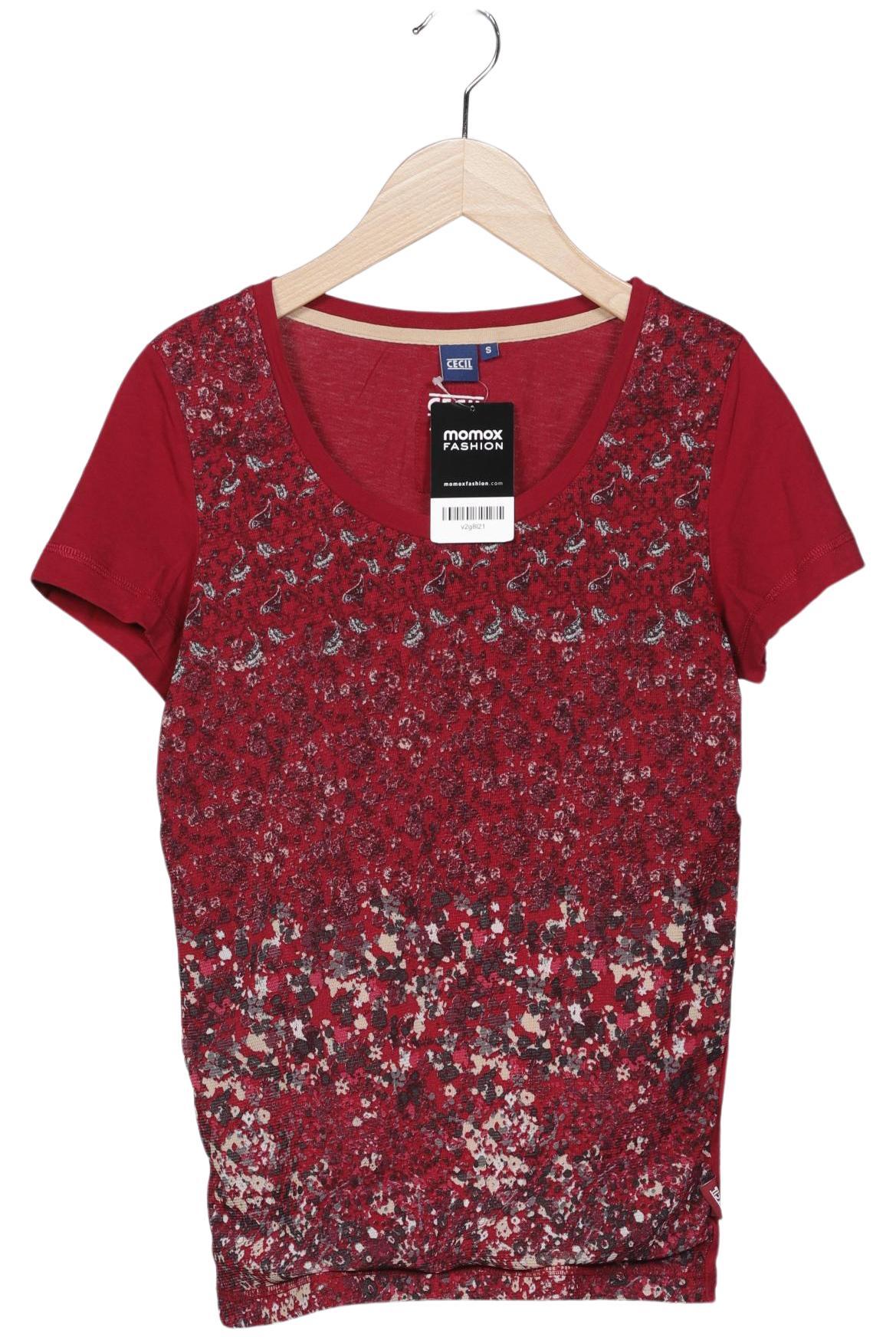 

Cecil Damen T-Shirt, bordeaux, Gr. 36