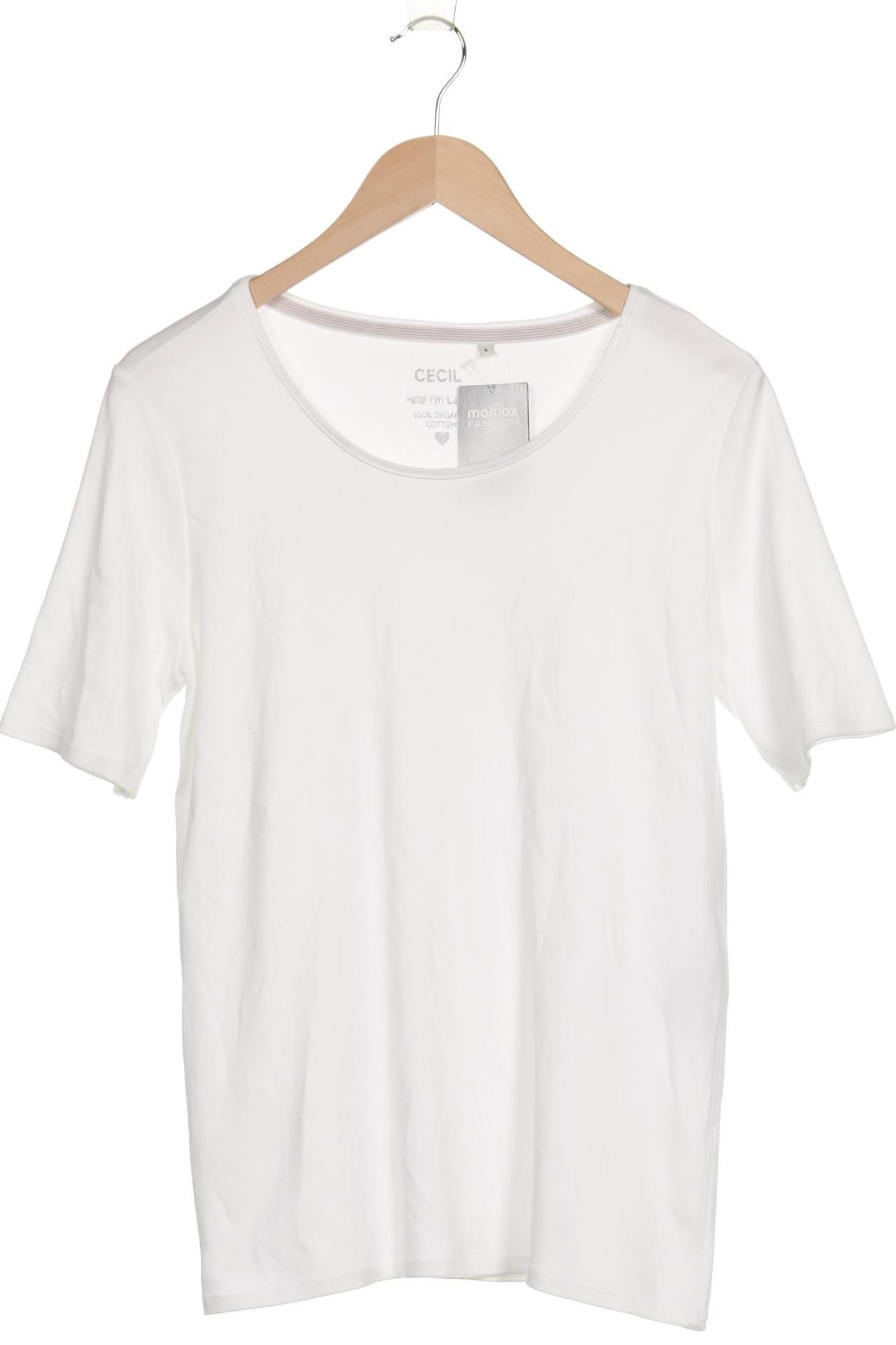 

Cecil Damen T-Shirt, weiß, Gr. 42