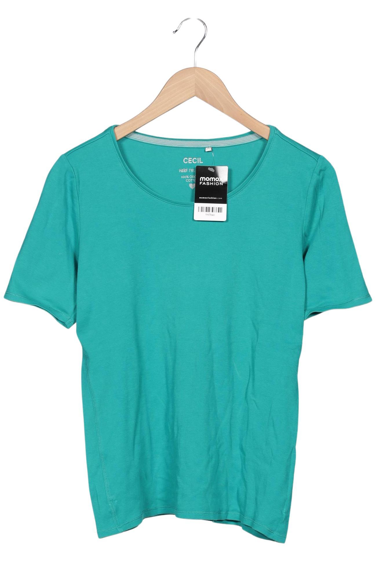 

Cecil Damen T-Shirt, türkis, Gr. 38