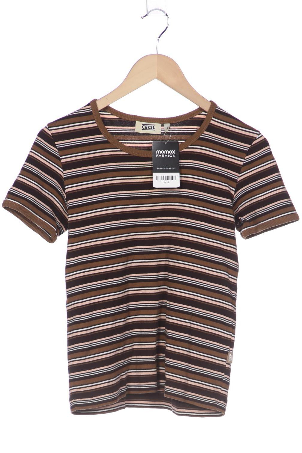 

CECIL Damen T-Shirt, braun