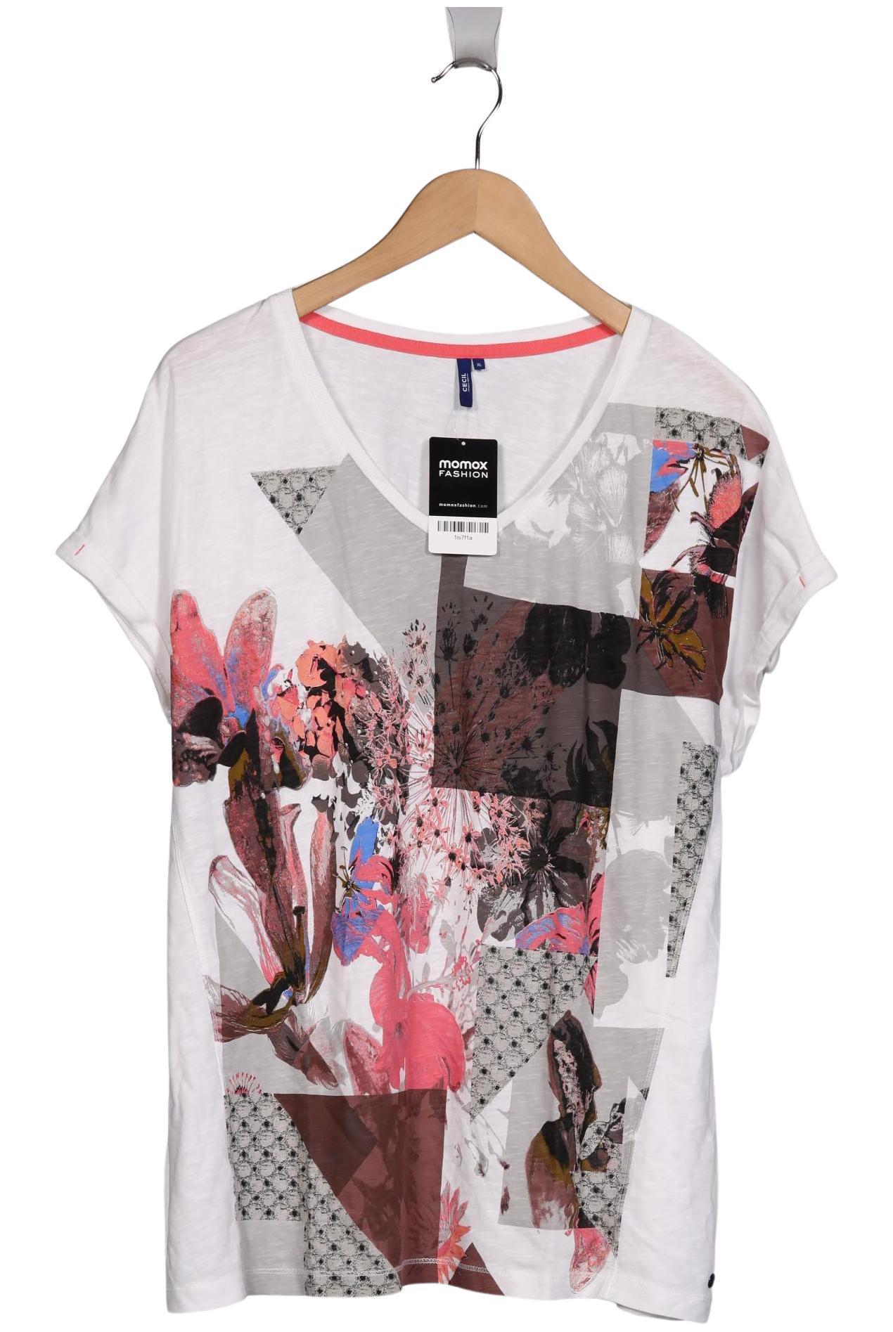 

Cecil Damen T-Shirt, weiß, Gr. 44