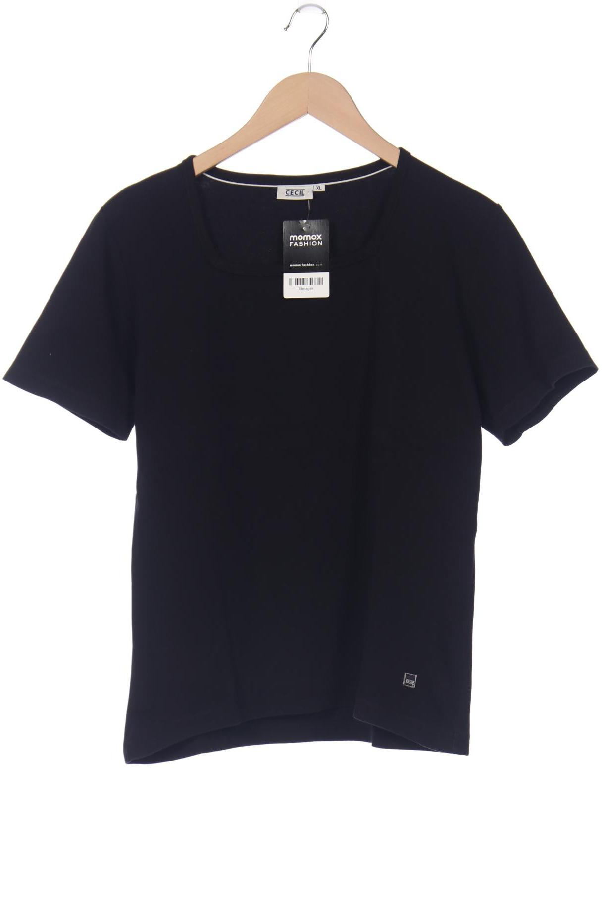 

CECIL Damen T-Shirt, schwarz