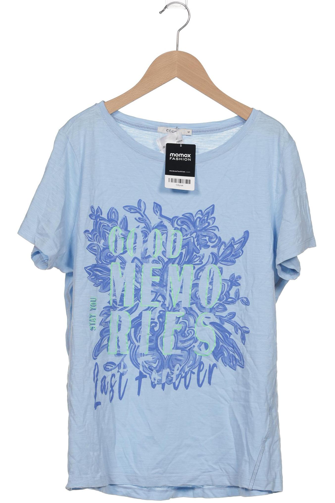 

Cecil Damen T-Shirt, blau, Gr. 38